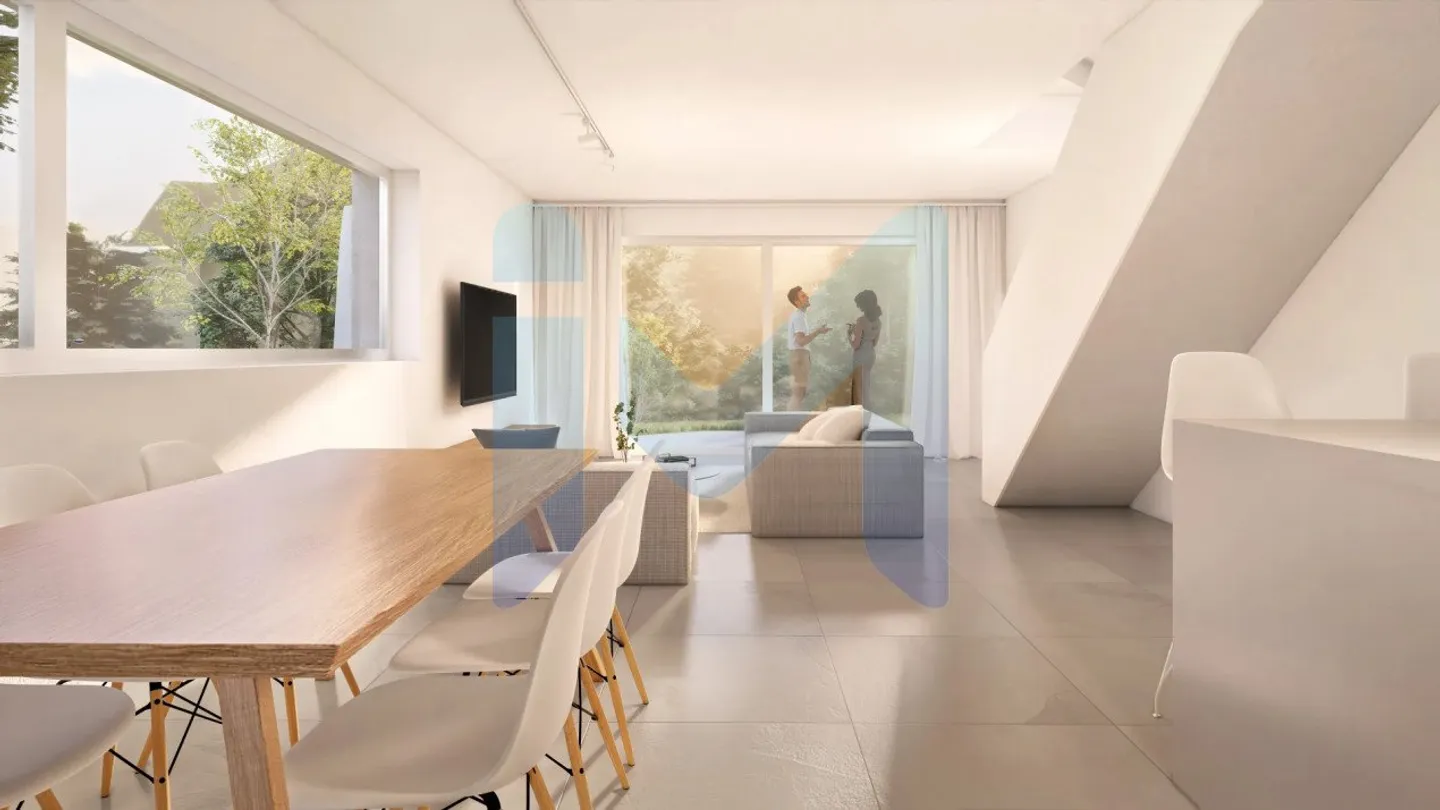Maison mitoyenne d'architecte à Crissier - Photo 9 sur 12