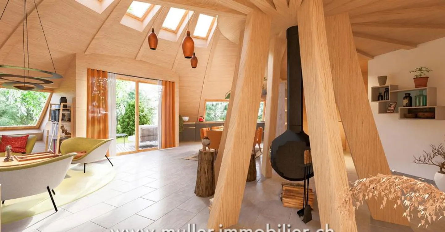 Domespace, einzigartige Villa für Liebhaber der Freiburger Dörfer - Foto 12 von 12