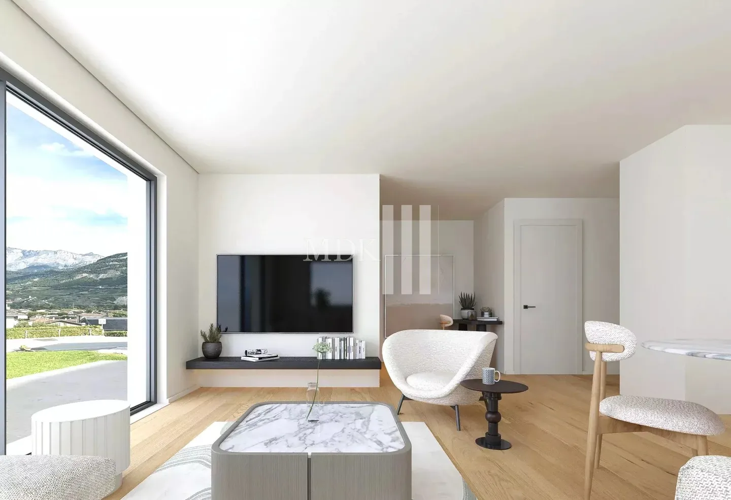 Appartamento di 5,5 locali a Saxon - Foto 3 di 11