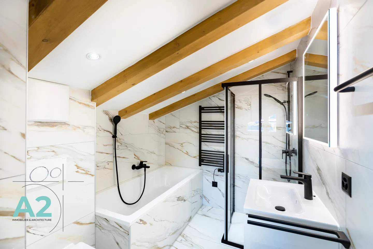 Modernes Apartment mit Bergblick - Foto 11 von 12