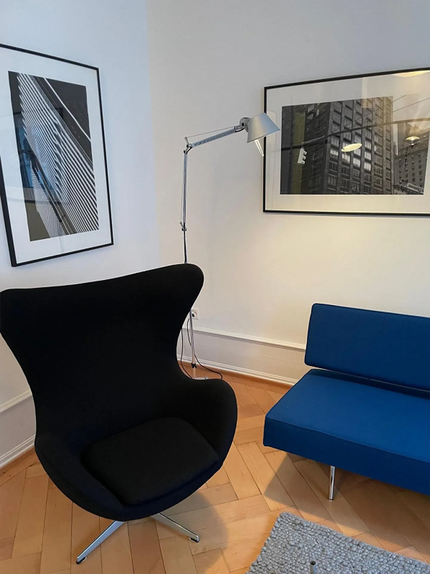 Appartement rénové de style classique design dans un immeuble ancien - Photo 4 sur 17