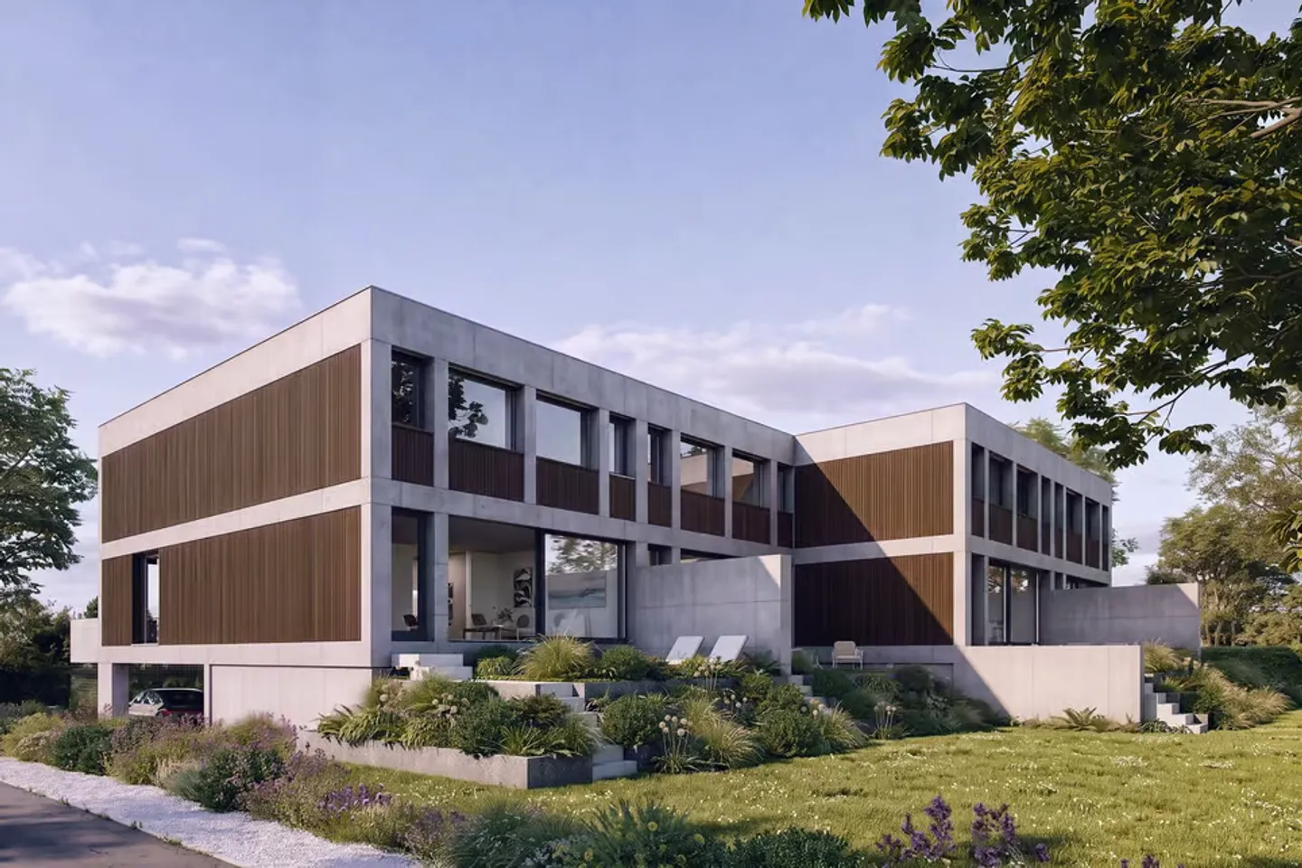 Pra Vinea | L'architecture au cur du lieu de vie | Villa B - Foto 2 von 13