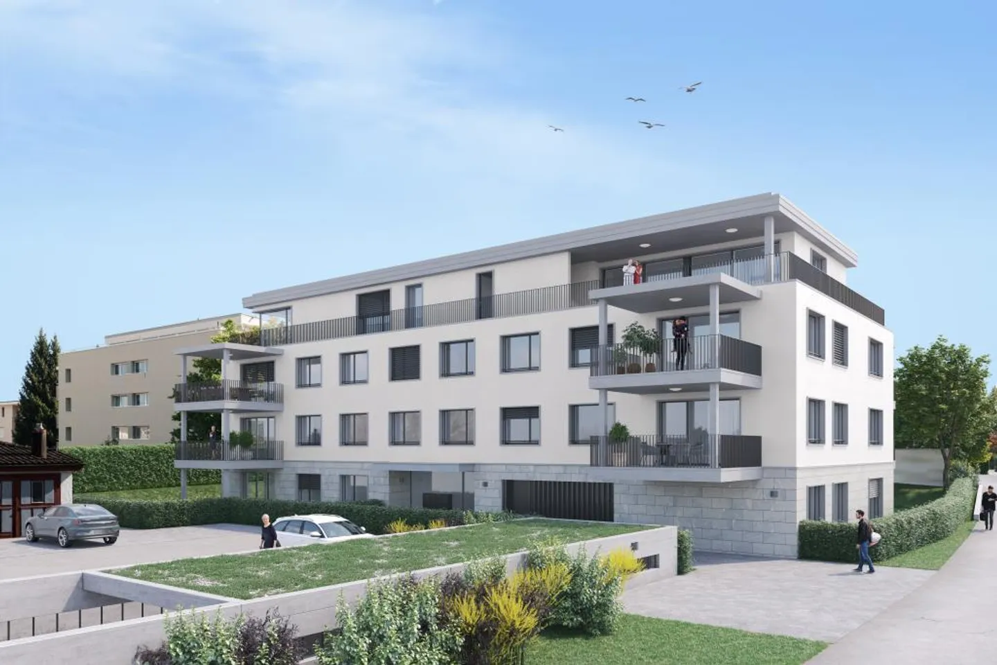 Appartement 3.5 pièces (rez-de-chaussée + 1er étage) - Photo 6 sur 6