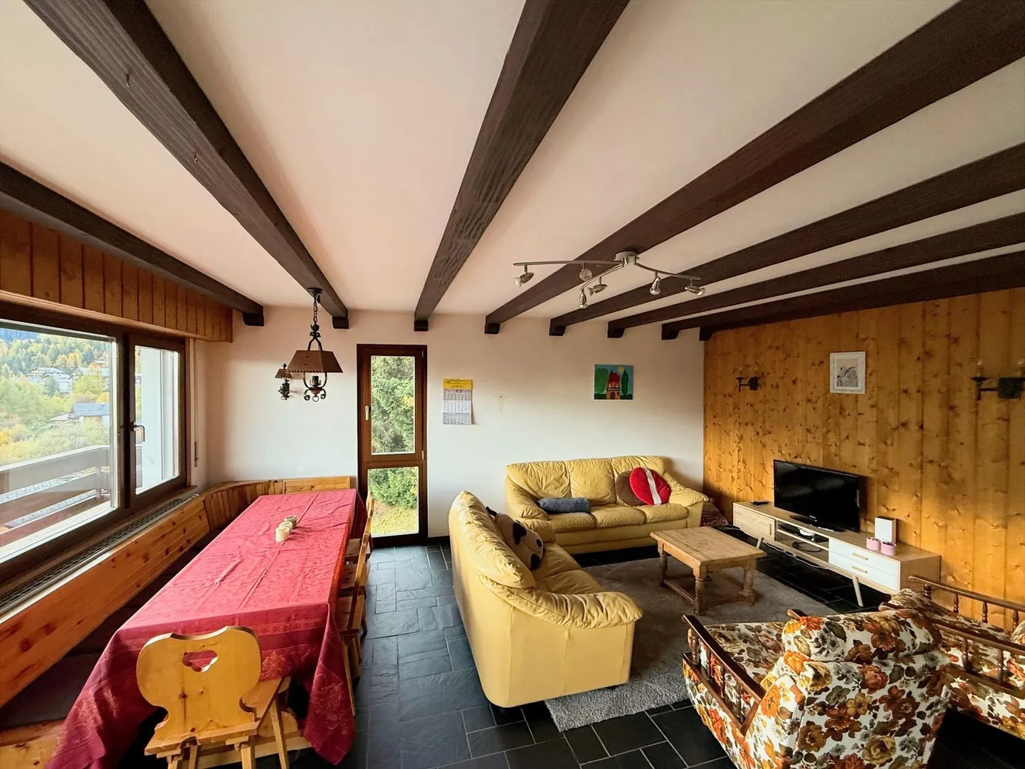 In vendita appartamento 3.-5 camere molto spazioso a La Tzoumaz - 4 Vallées - Foto 2 di 13