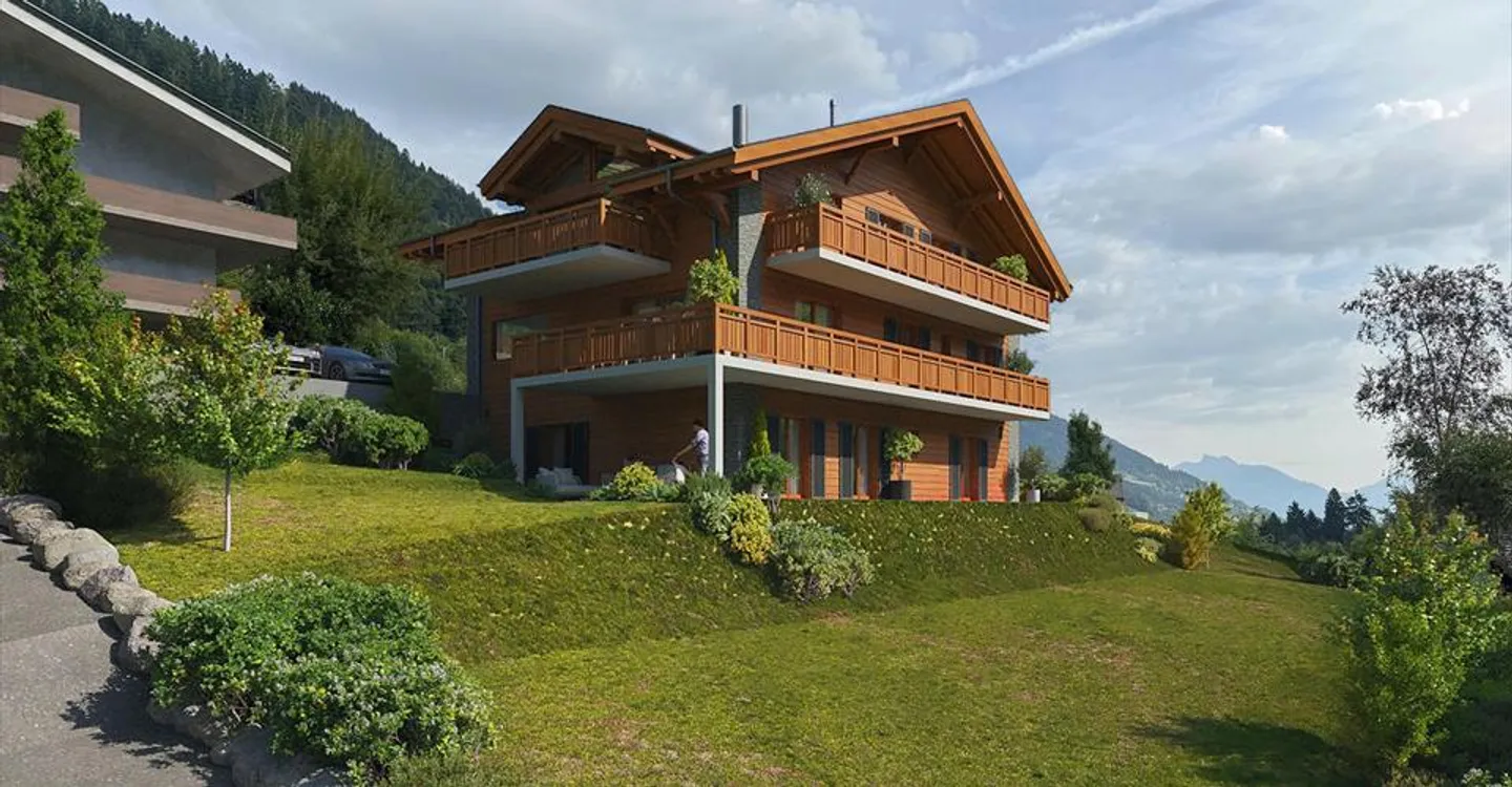 Magnificent 6.5-room apartment in a chalet in Val-d'Illiez - Photo 4 of 12
