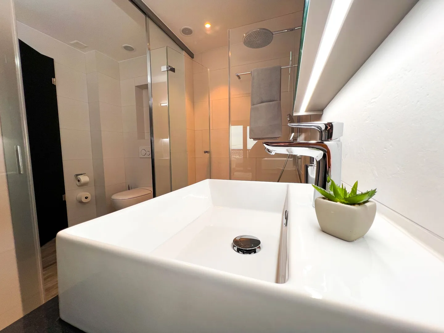 Au-dessus des toits de Dübendorf avec un cadeau de bienvenue - Photo 12 sur 18