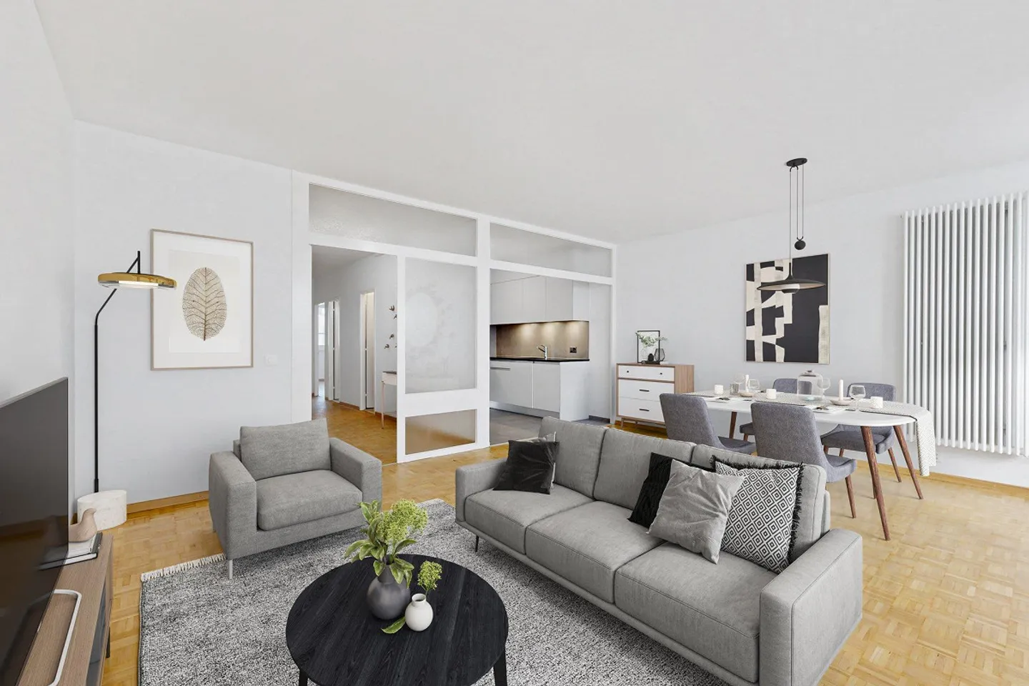 Appartement moderne avec vue - Photo 2 sur 7