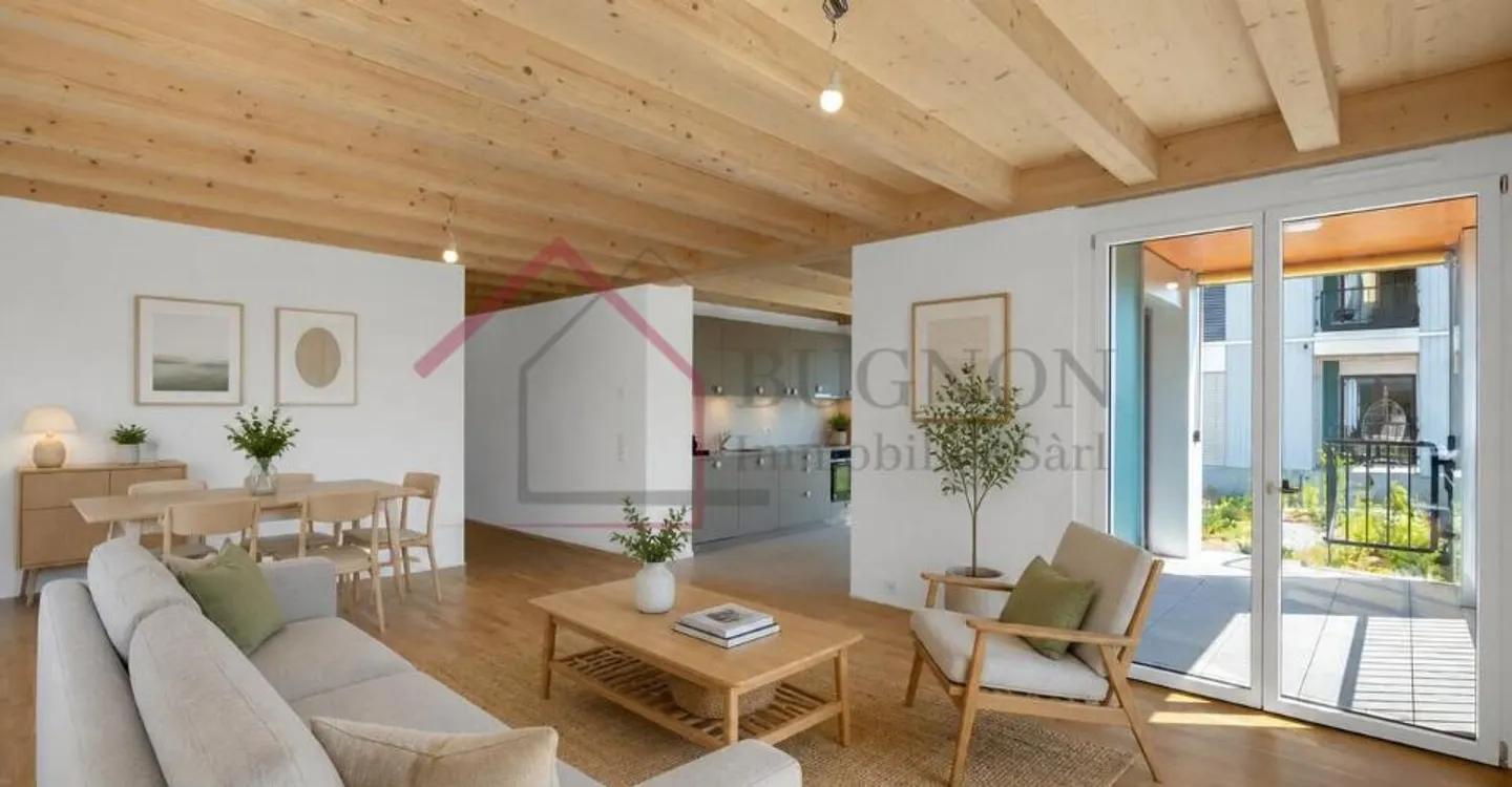 Eine neue 2,5-Zimmer-Wohnung, die Komfort, Nachhaltigkeit und Mobilität vereint - Foto 5 von 13