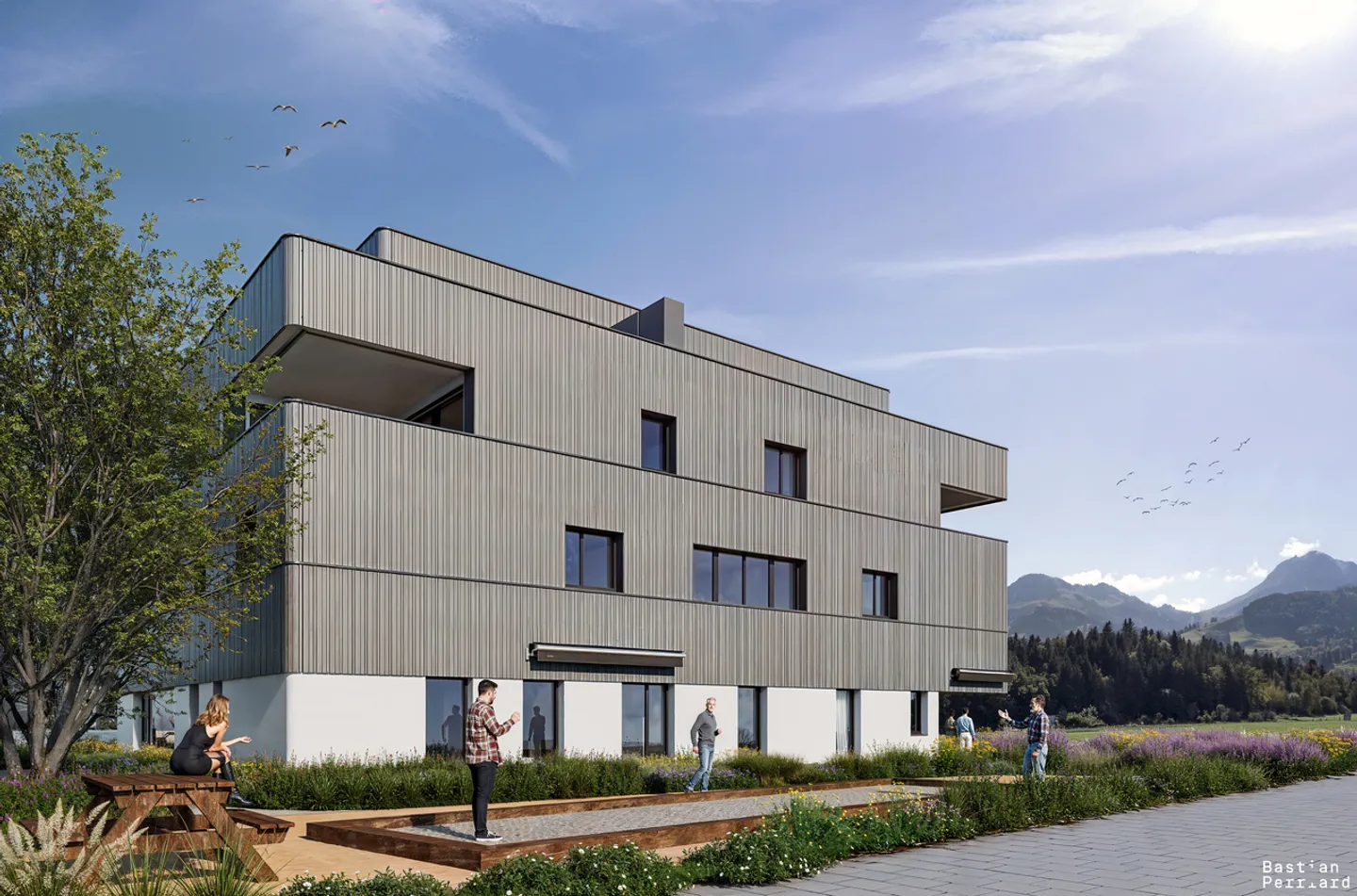 2.5 Luxury Apartments at the Foot of Moléson, Near the Center of Bulle - Photo 3 of 5