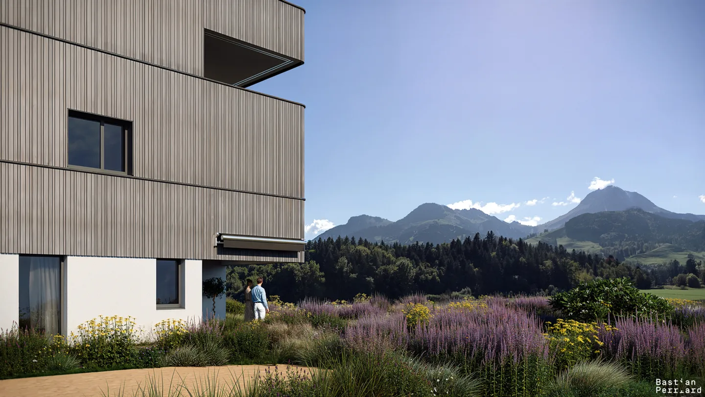 2.5 Luxury Apartments at the Foot of Moléson, Near the Center of Bulle - Photo 4 of 5