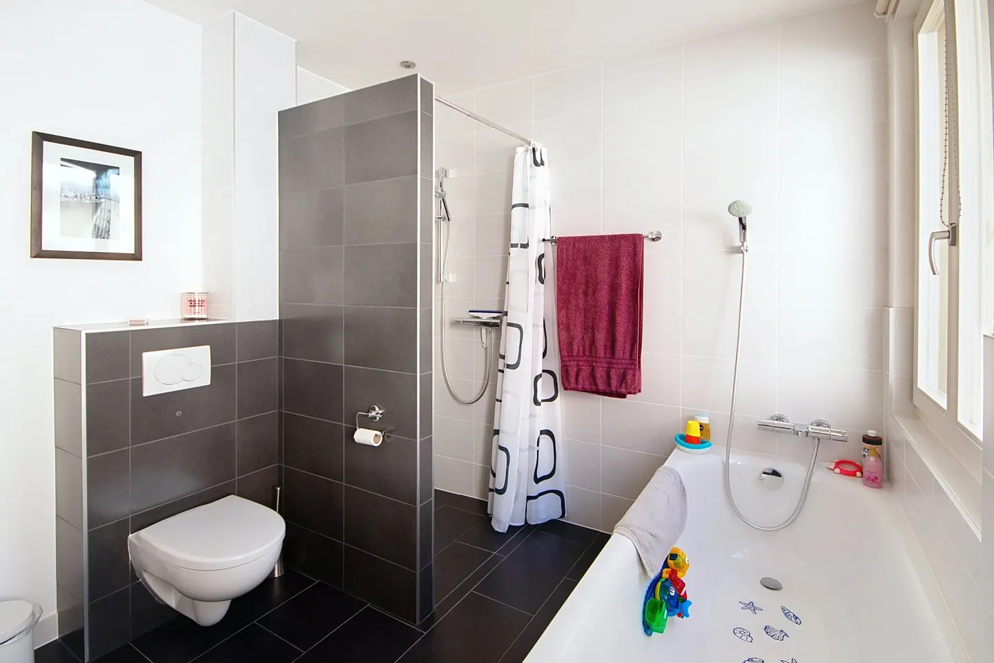 Just steps from the lake, superb 4.5-room duplex with terrace - Photo 5 of 9