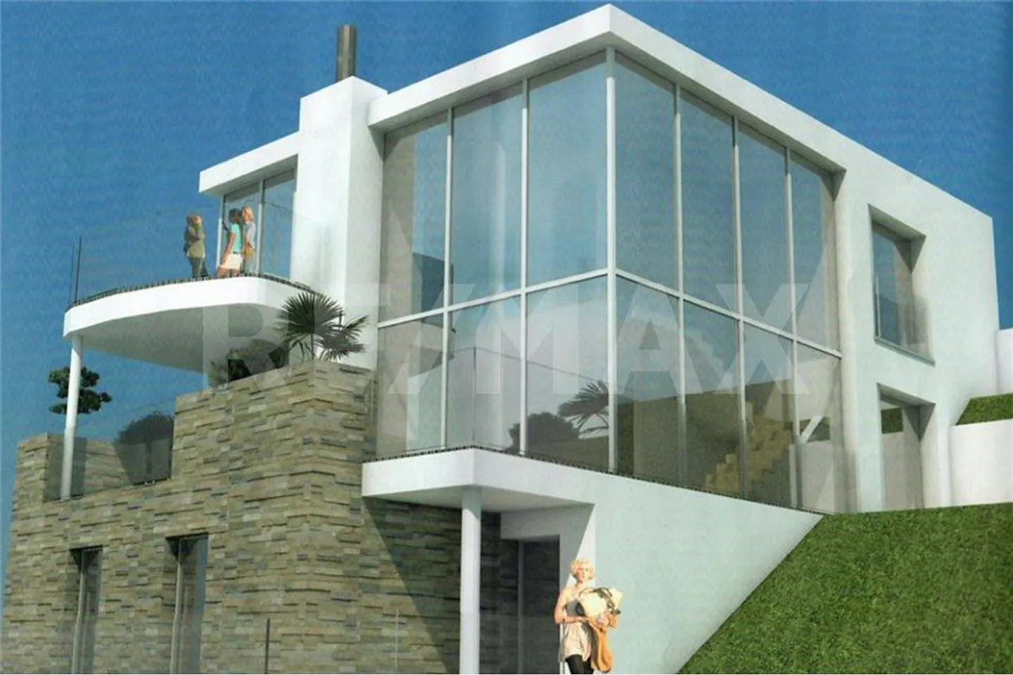 Interessantes Projekt einer Villa nur wenige Schritte vom See - Foto 1 von 13