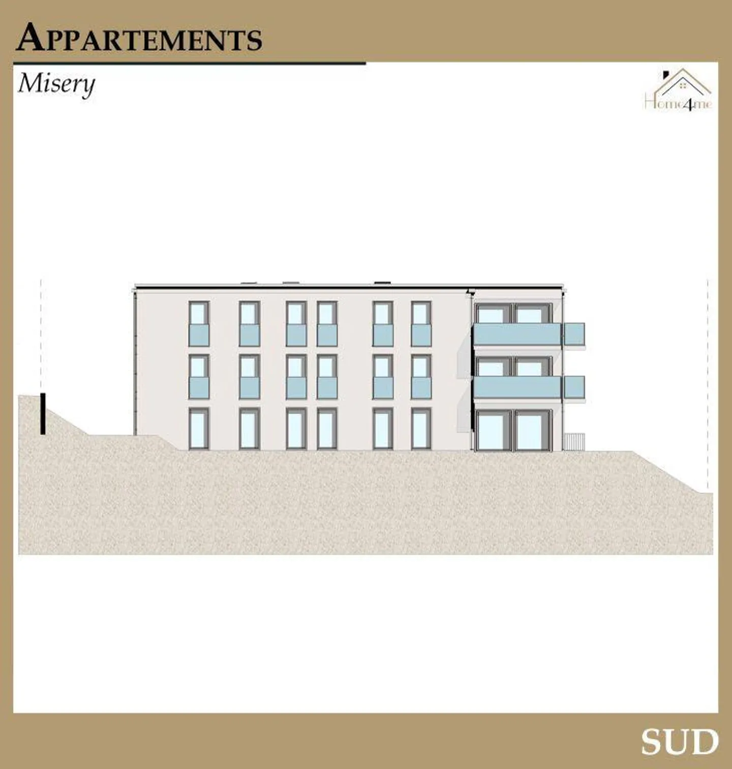 Zu verkaufen 3,5-Zimmer-Wohnung in der Gemeinde Misery - Foto 12 von 13