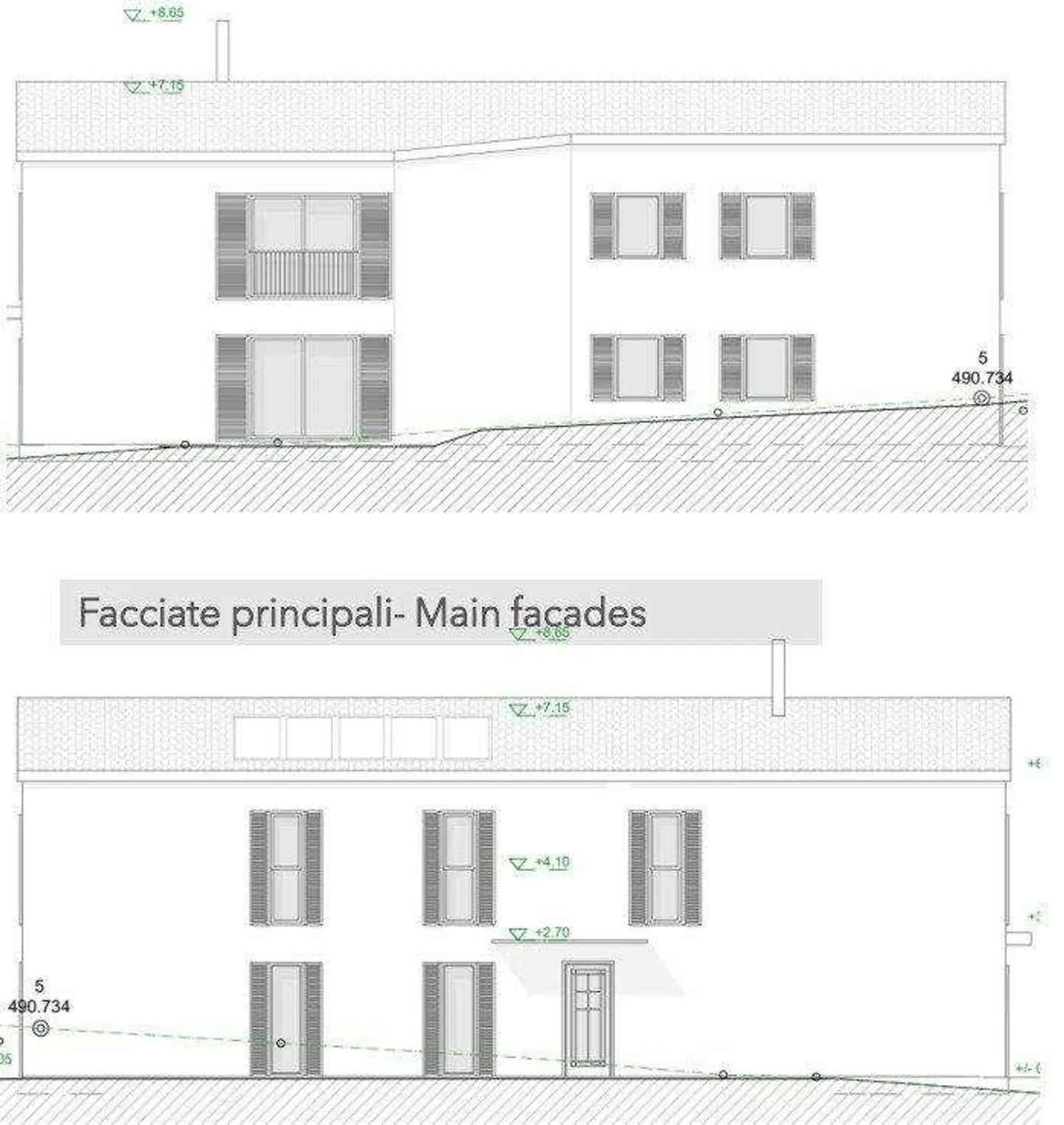 TERRENO EDIFICABILE CON PROGETTO PER VILLETTA - Foto 5 di 5