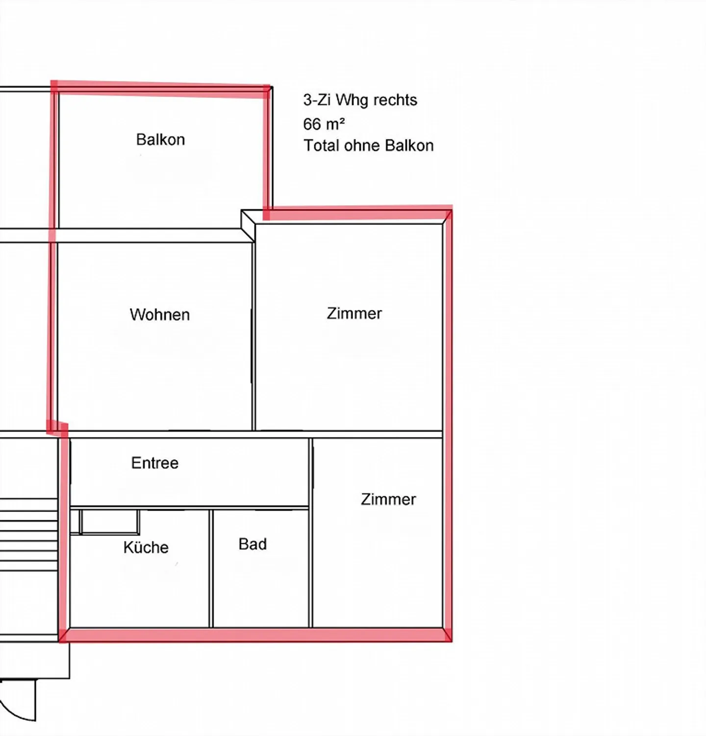 Appartamento luminoso in un vecchio edificio a Frauenfeld - Foto 6 di 6