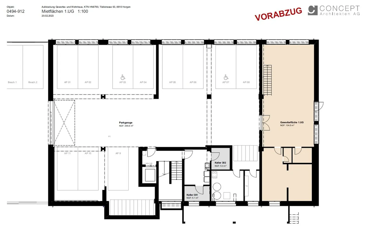 AFFASCINANTE SPAZIO UFFICIO A HORGEN! Tödistrasse 63 - Foto 2 di 12