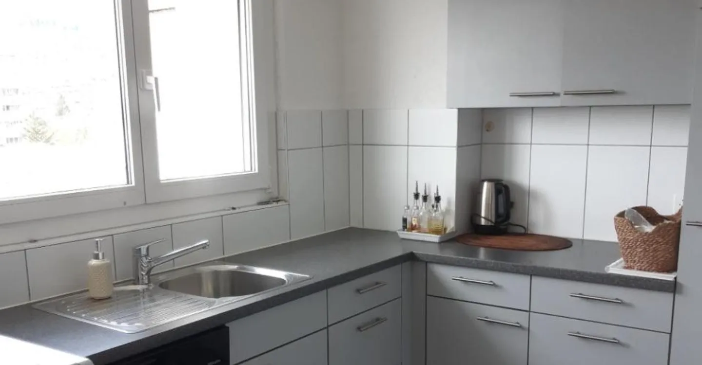 Bright 4-room apartment with beautiful views in Nidau - Photo 3 of 8