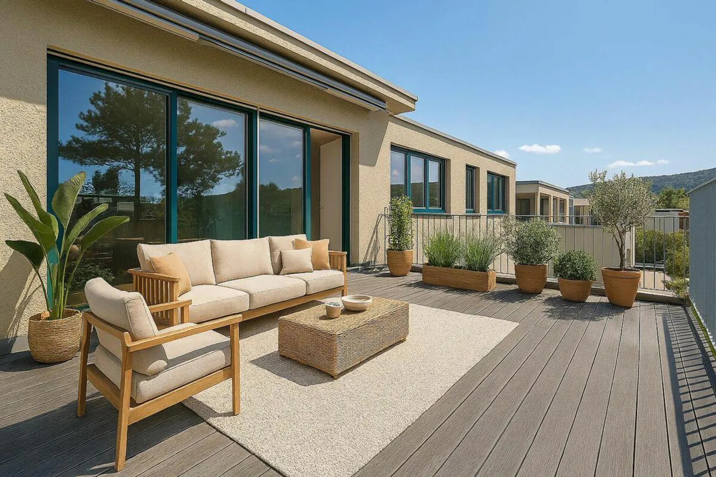 Attico con due terrazze e posto auto - Foto 1 di 13