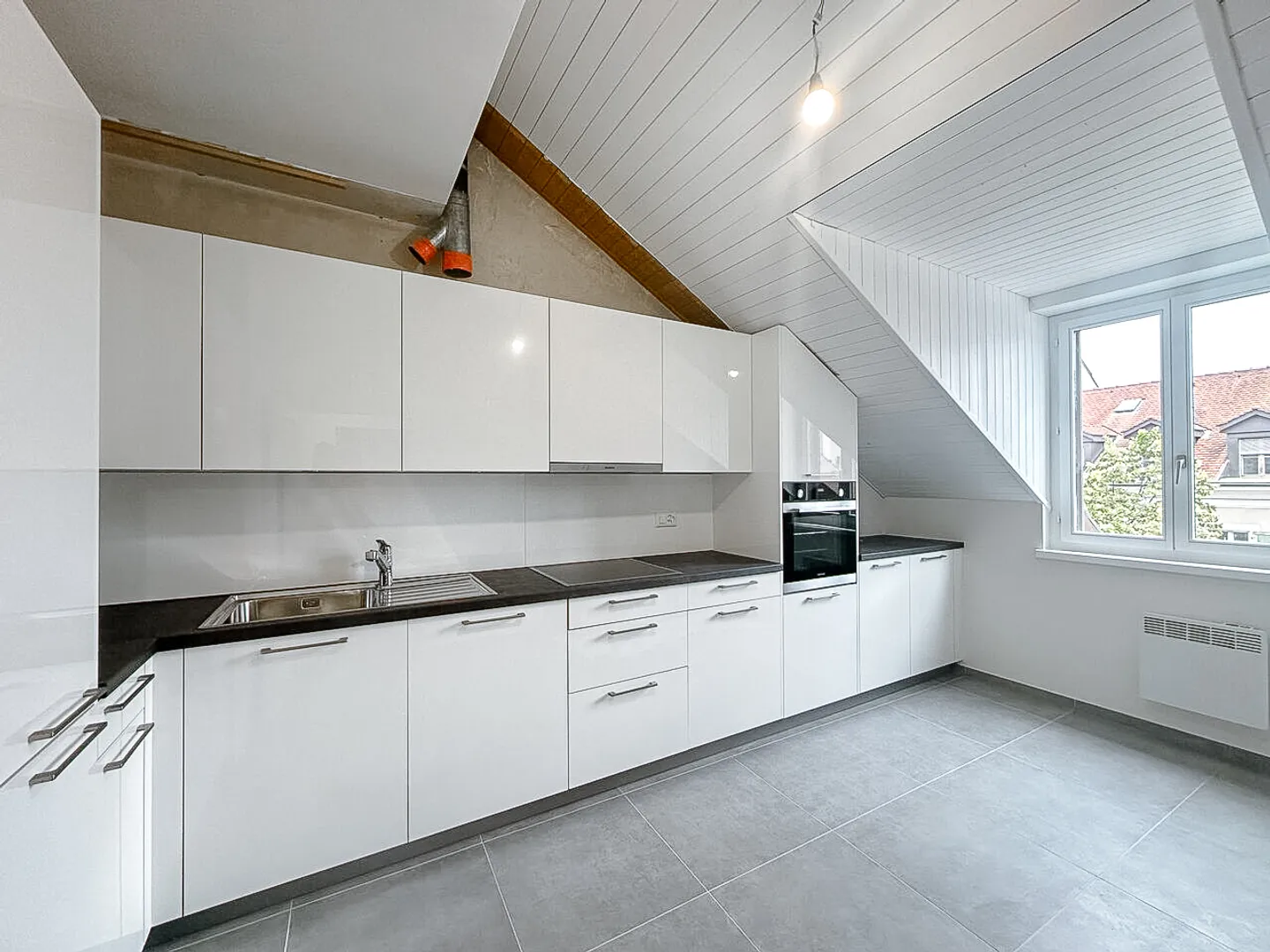 Duplex attico ristrutturato nel vecchio Carouge - Foto 2 di 10