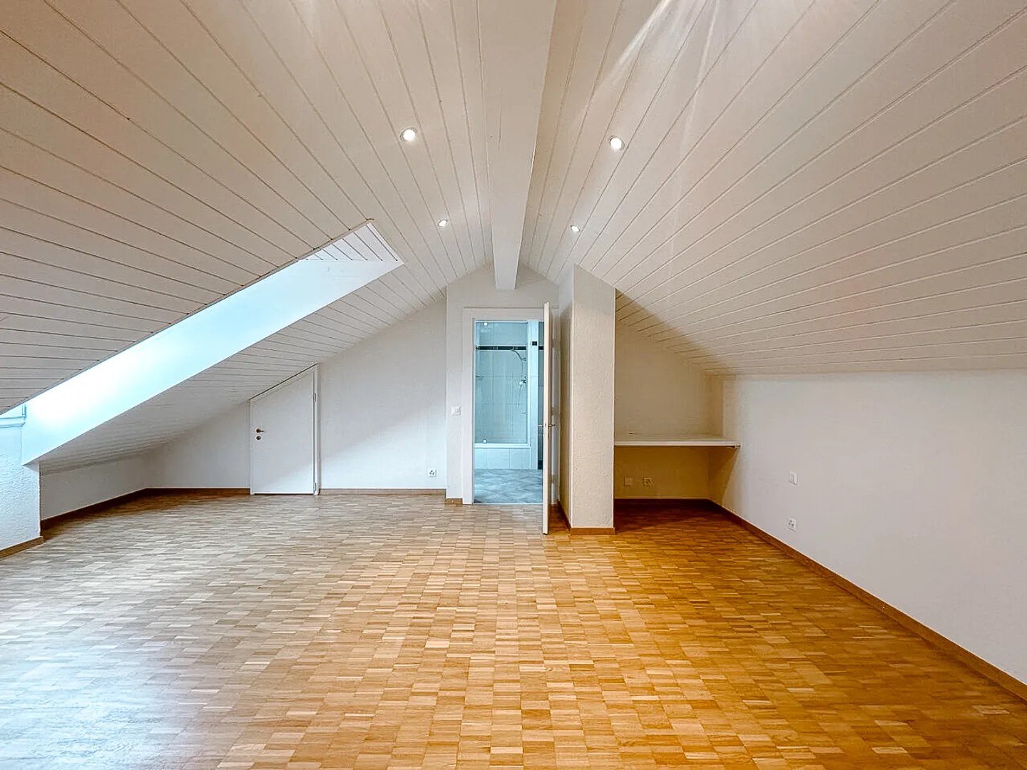 Duplex attico ristrutturato nel vecchio Carouge - Foto 3 di 10