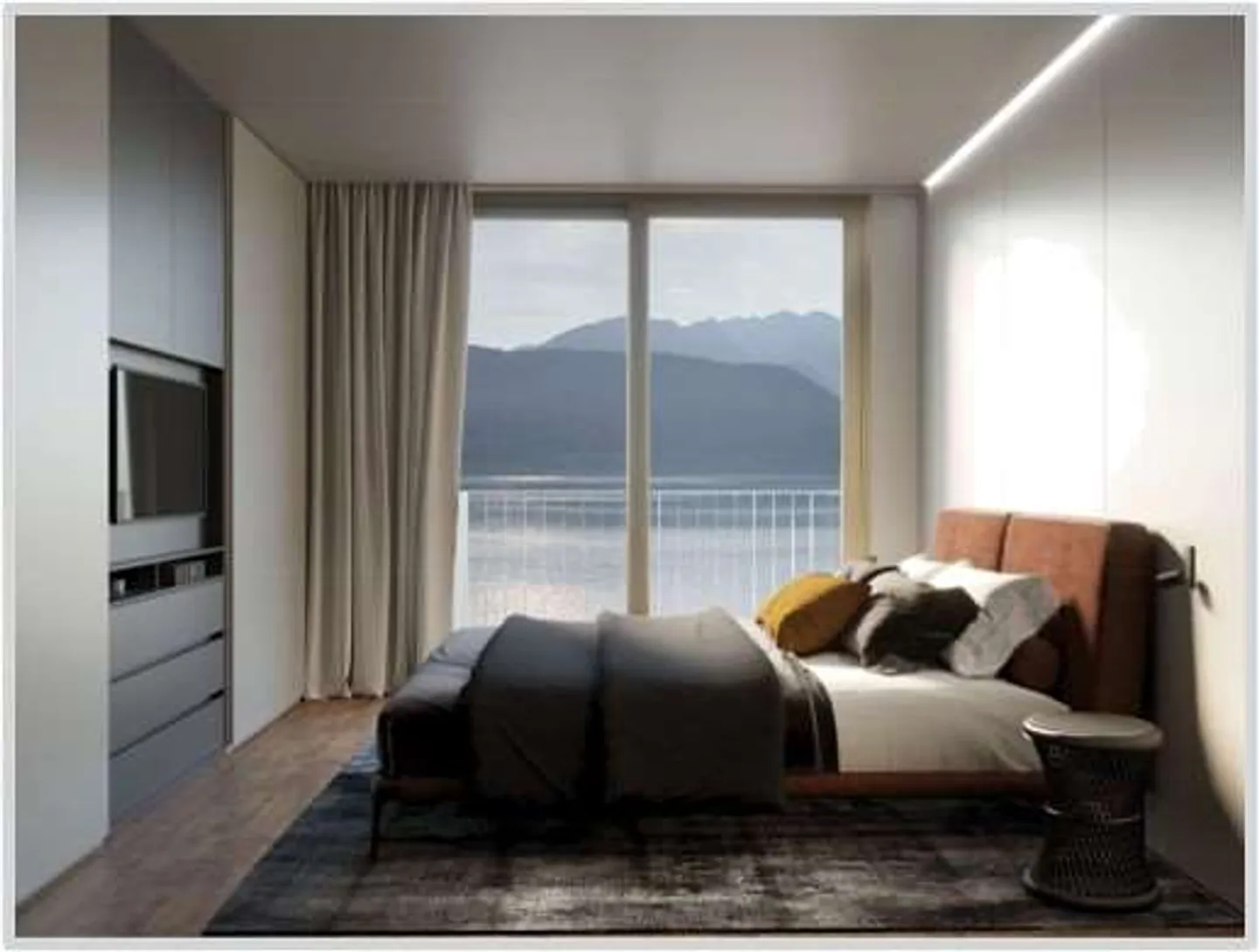 Melide - Prestigioses Duplex am Seeufer - Foto 4 von 13