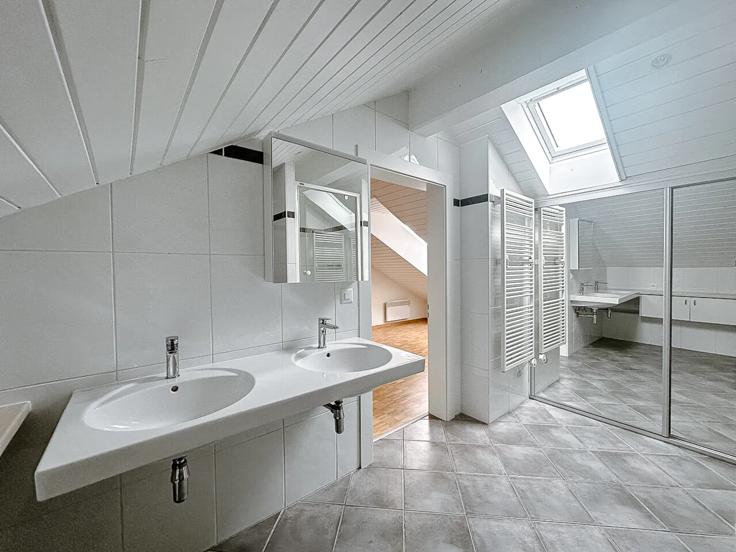 Duplex attico ristrutturato nel vecchio Carouge - Foto 6 di 10