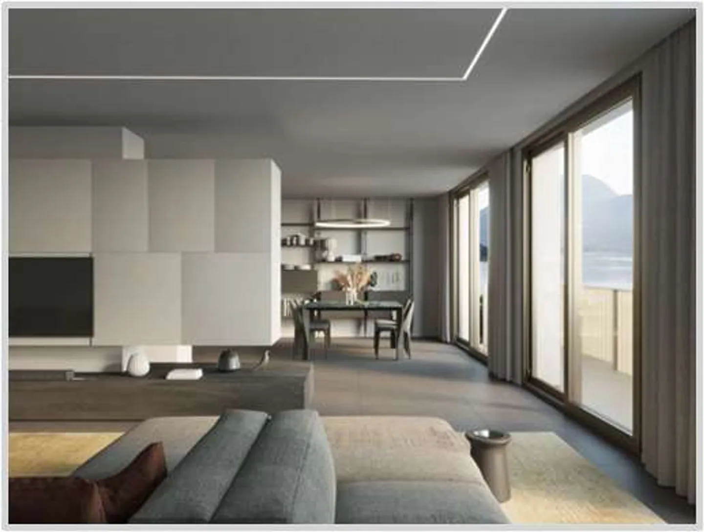 Melide - Prestigioses Duplex am Seeufer - Foto 6 von 13