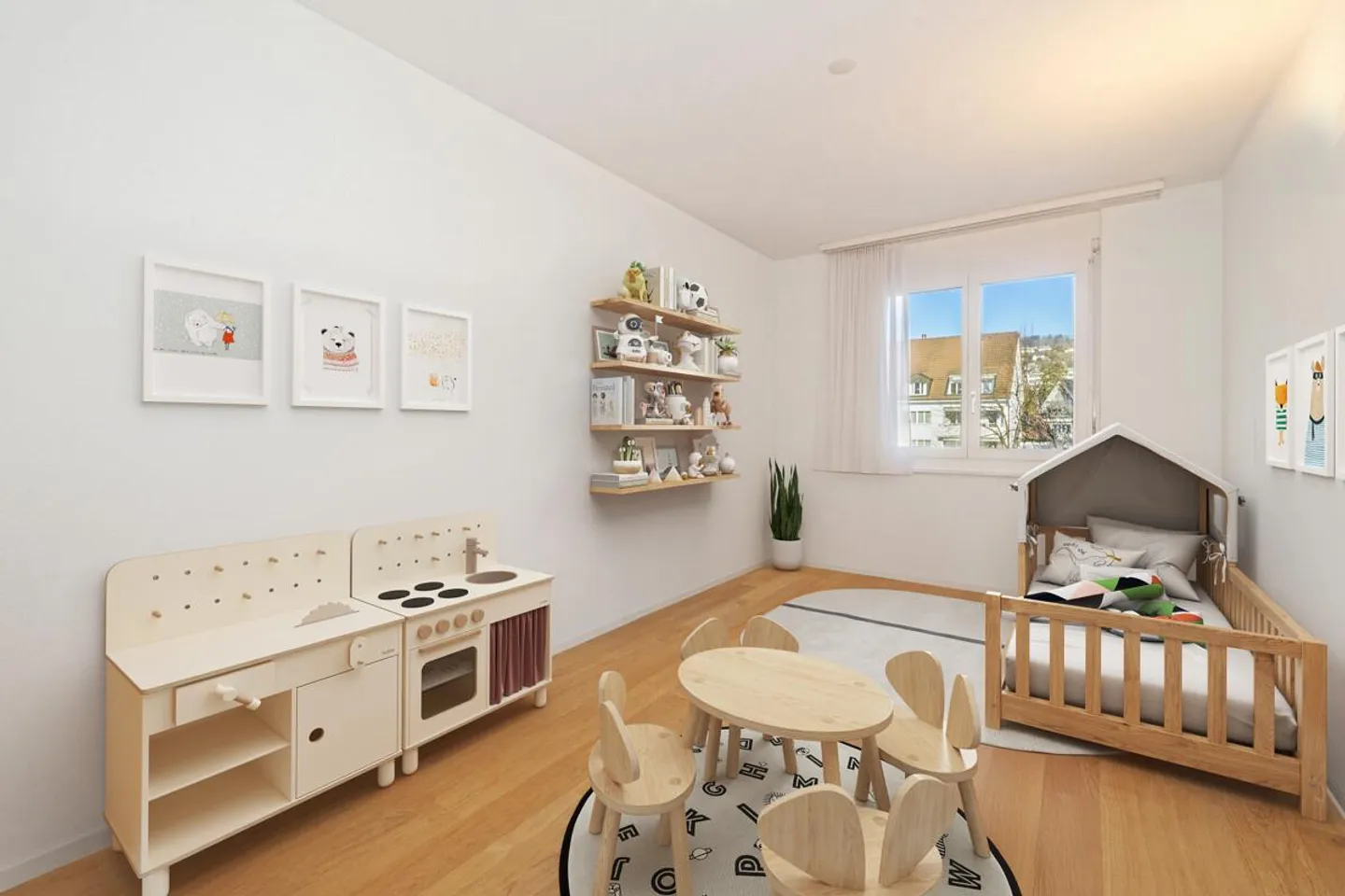 Uetikon am See: appartamento soleggiato di 4,5 stanze con balcone - Foto 3 di 5