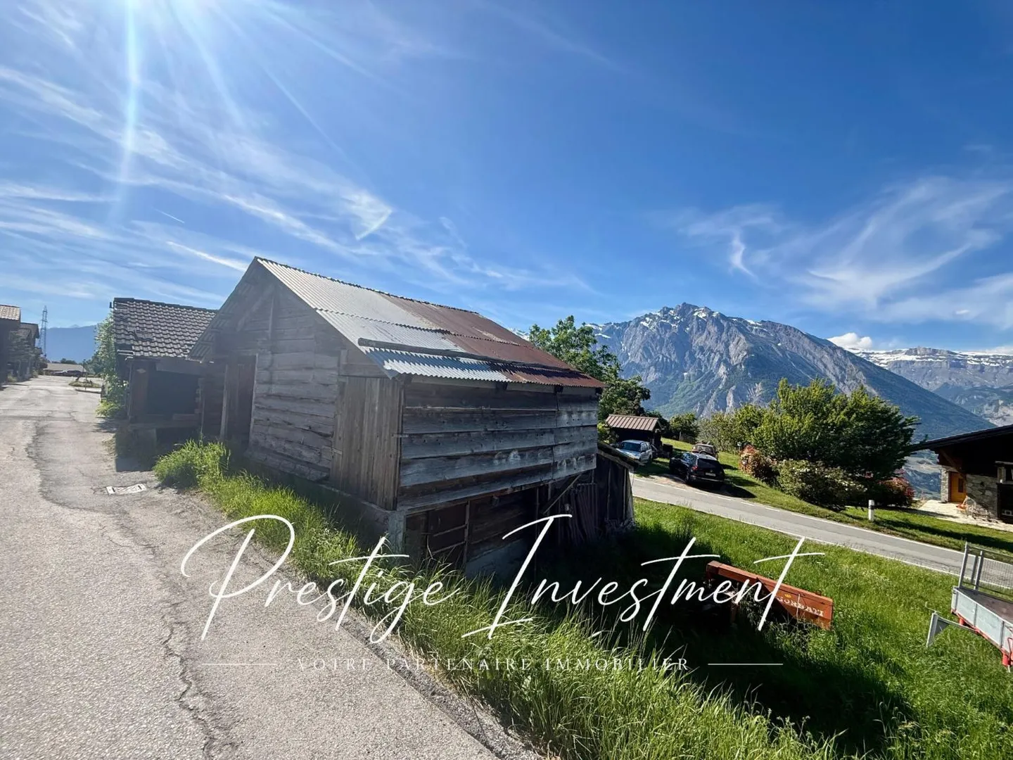 Terreno edificabile con fienile e stalla per cavalli da ristrutturare Nendaz - Foto 4 di 10