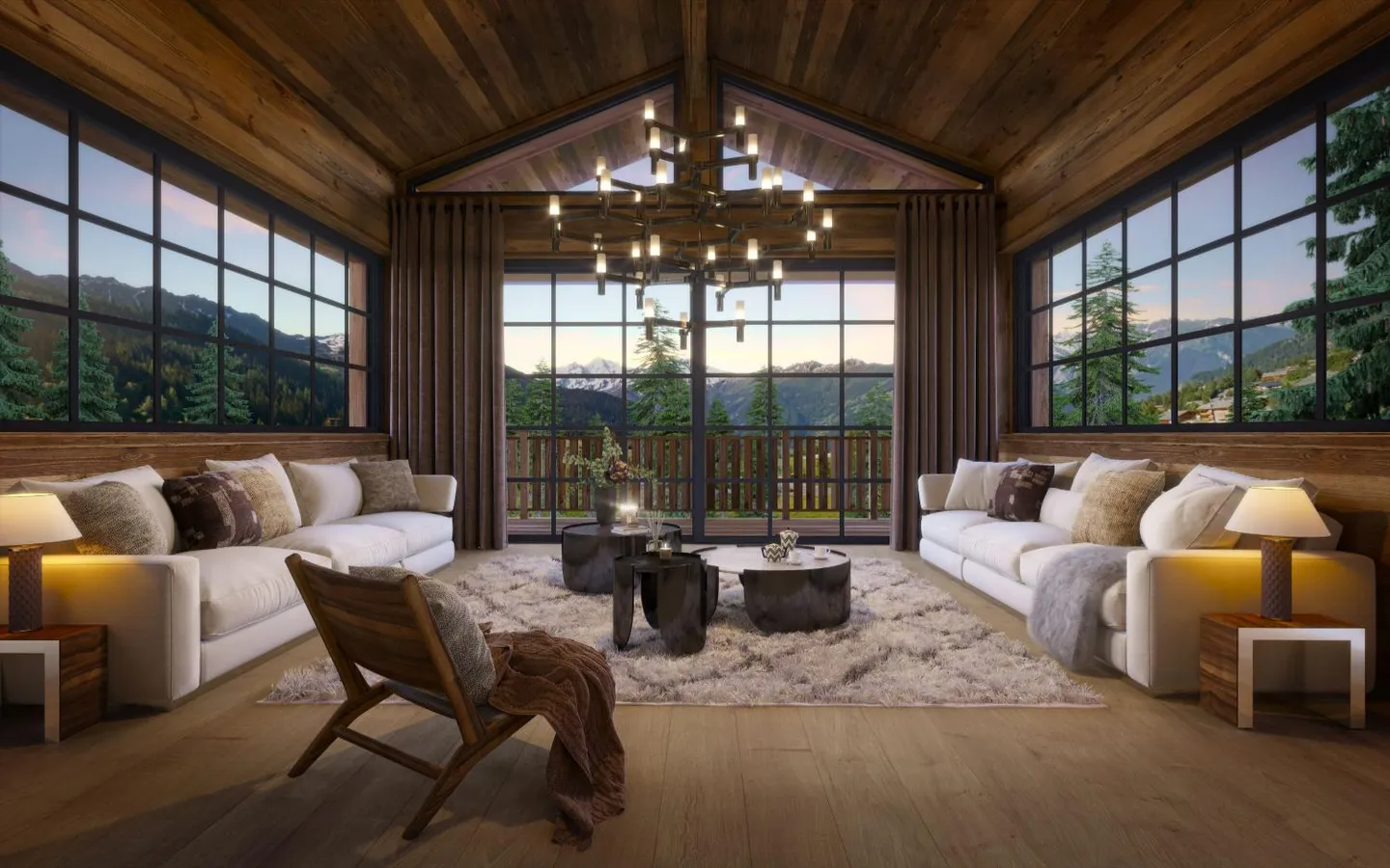 Chalet de Luxe avec Vue Époustouflante - Photo 2 sur 6