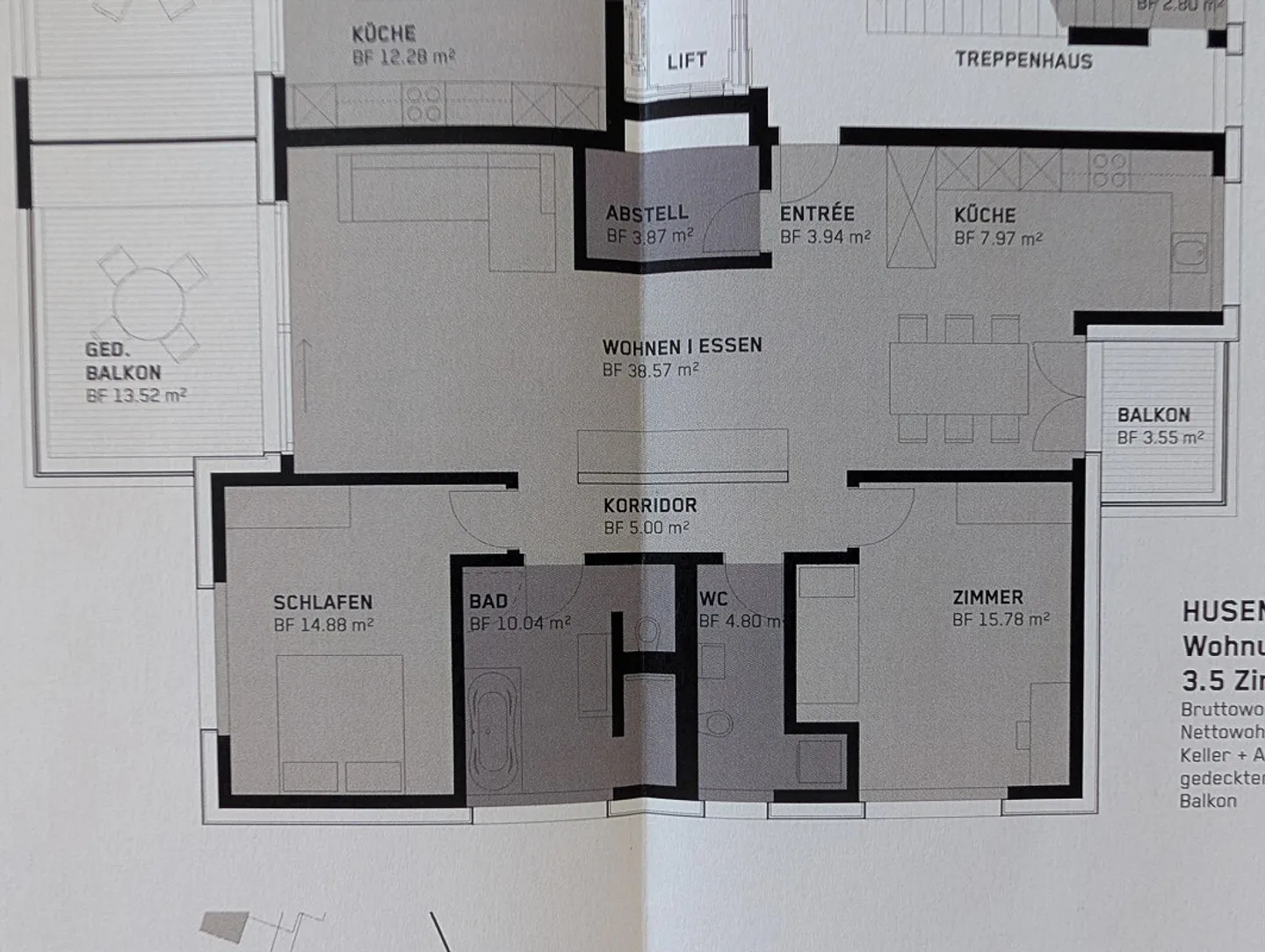 Appartamento 3.5 stanze - Foto 11 di 11