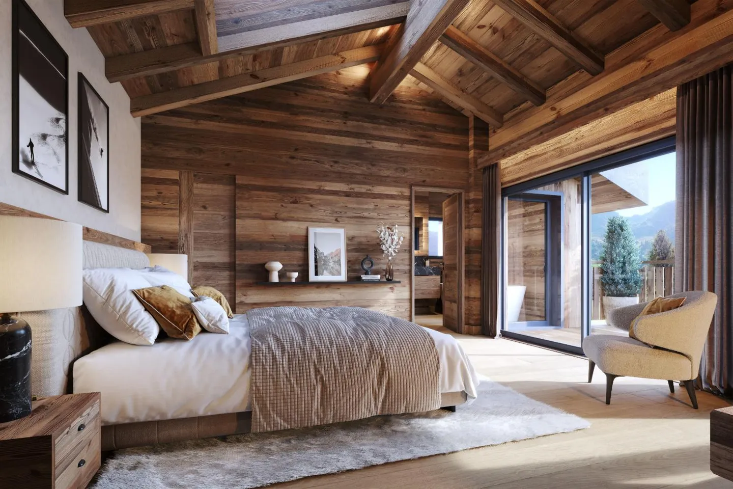 Chalet de Luxe avec Vue Époustouflante - Photo 4 sur 6