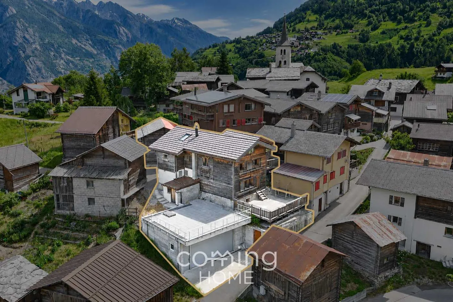 Casa bifamiliare a Unterems - fascino chalet, vista panoramica, uso flessibile - Foto 1 di 20