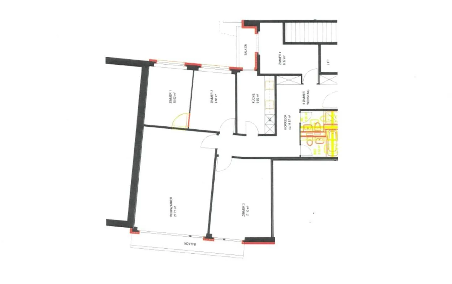 Helle 4.5 Zimmerwohnung im Zentrum von Kreuzlingen - Photo 7 of 7