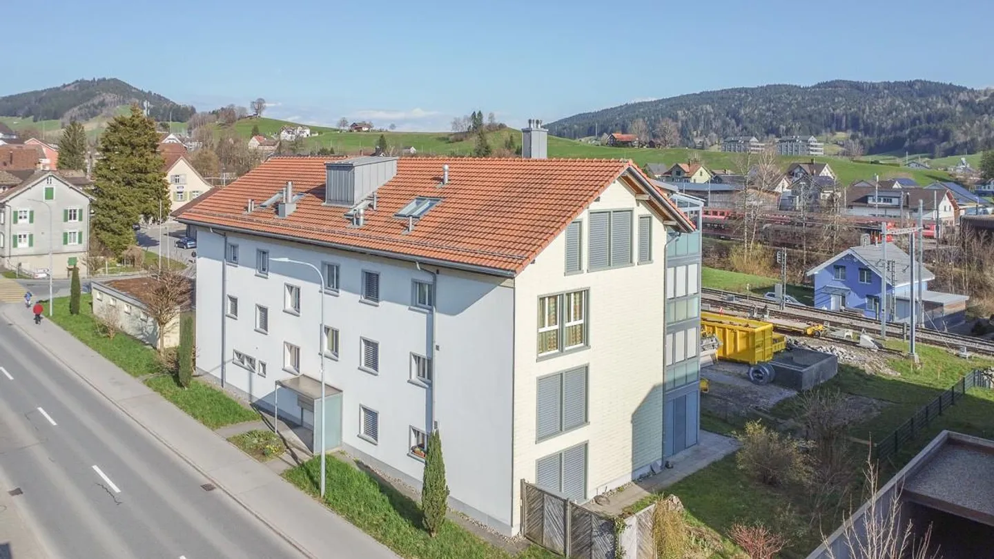 Penthouse de 5,5 pièces au cœur de Gais - Photo 2 sur 11