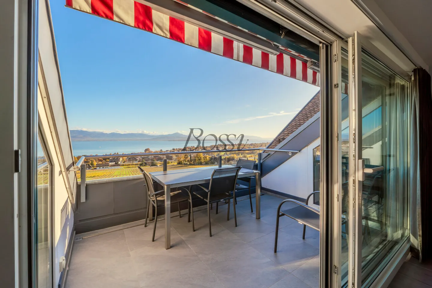 8 Minuten vom Bahnhof Rolle entfernt, Penthouse mit Blick auf den See-Alpen-Weinberge - Foto 2 von 16
