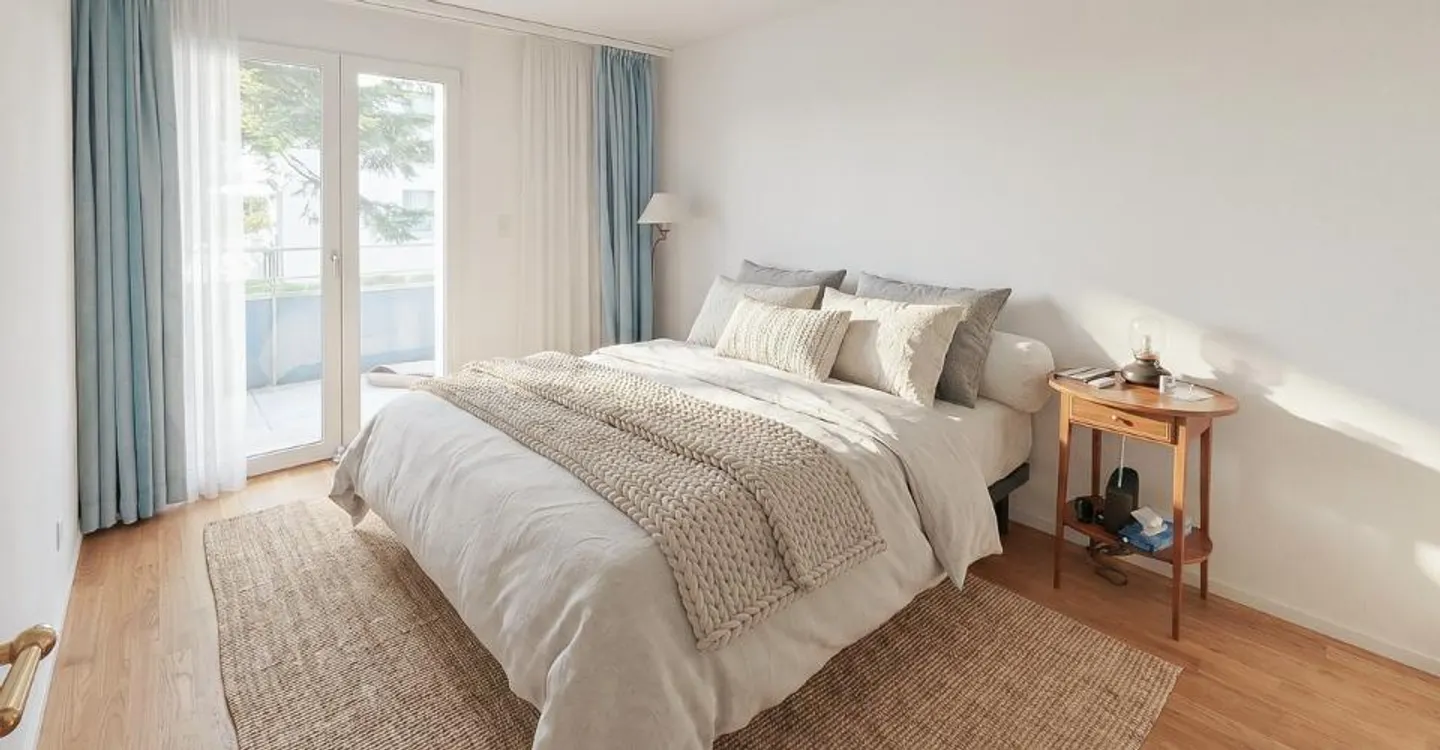 Geräumige 4,5-Zimmer-Wohnung von 127 m2 mit herrlichem Blick - Foto 8 von 12