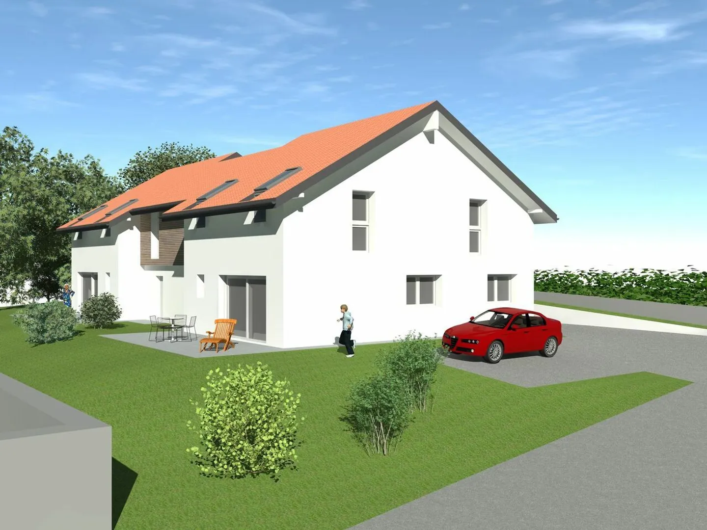 Villen mit Garagen im Projekt in Chêne-Pâquier VD - Foto 1 von 5