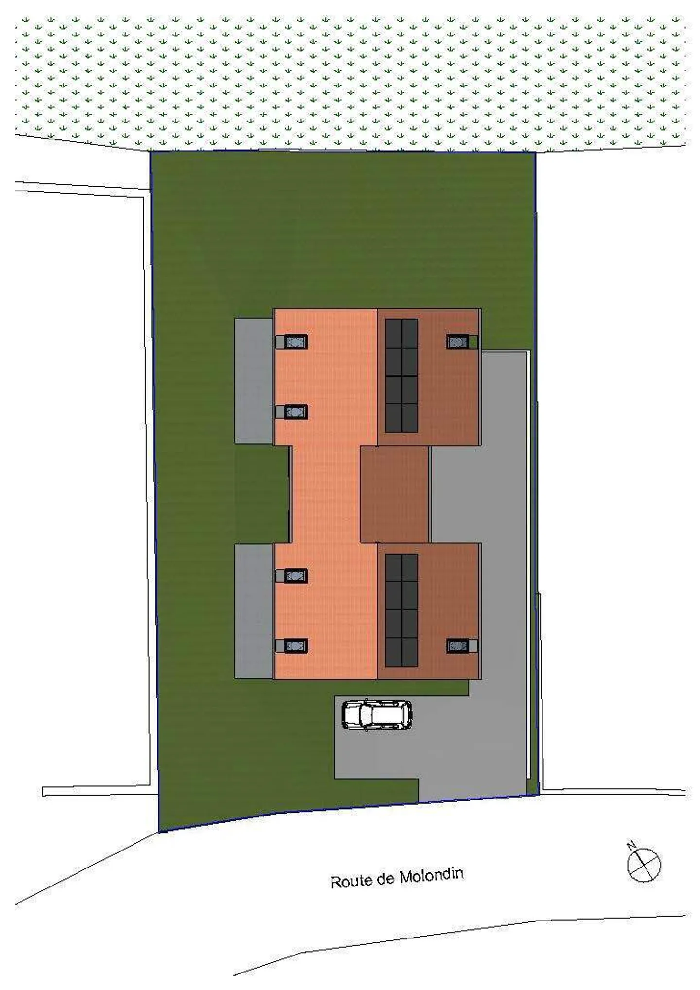 Villen mit Garagen im Projekt in Chêne-Pâquier VD - Foto 3 von 5