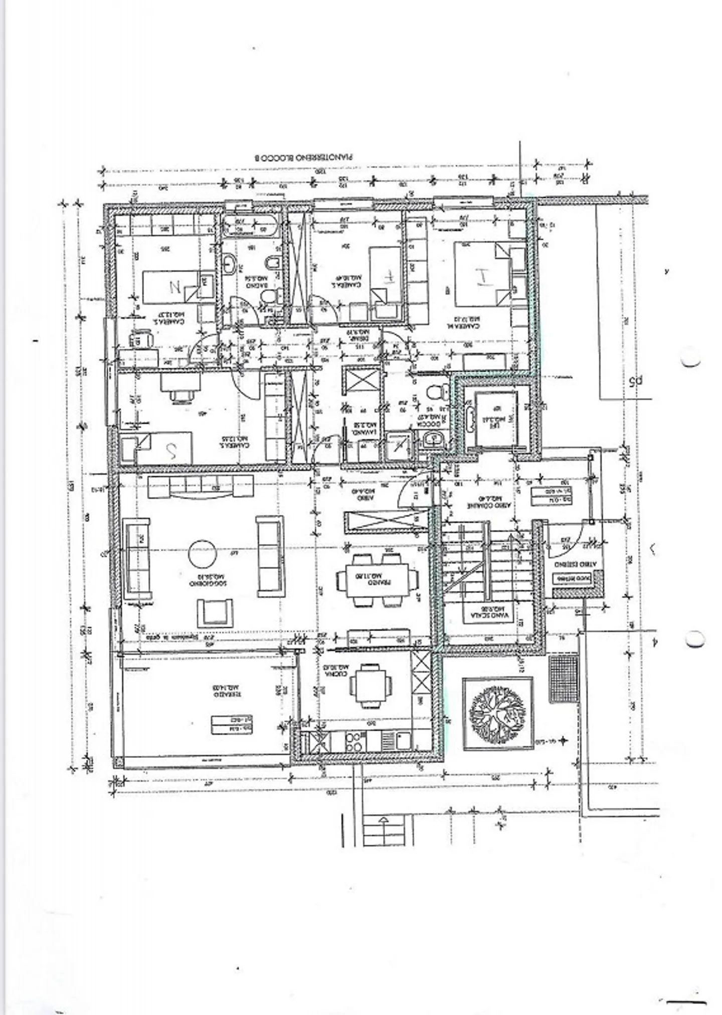 MODERN 5.5 ROOMS WITH LARGE TERRACE IN GREEN AREA IN STABIO - Photo 12 of 12