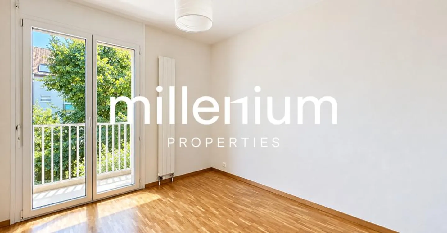 Familienwohnung mit Balkonen im Herzen von Bernex - Foto 4 von 9