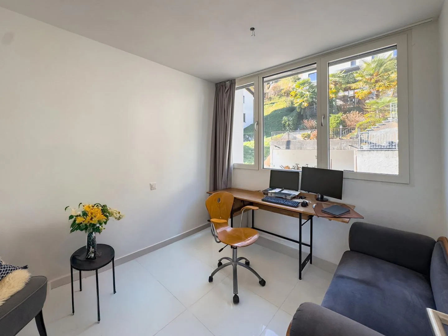 Moderne Doppelhaushälfte mit Garten in Agno - Foto 5 von 12