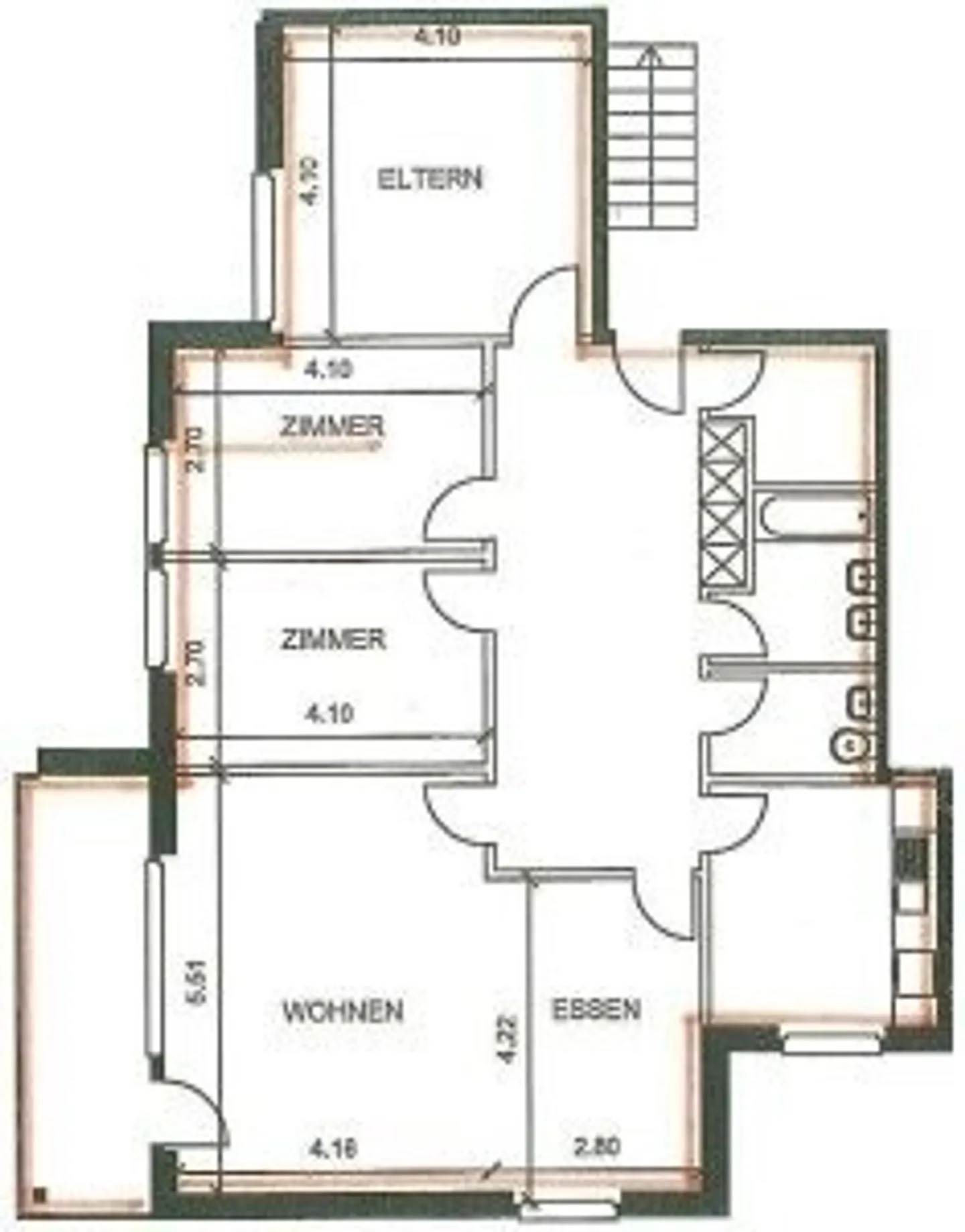 Charmante 4.5-Zimmerwohnung - Foto 7 von 7
