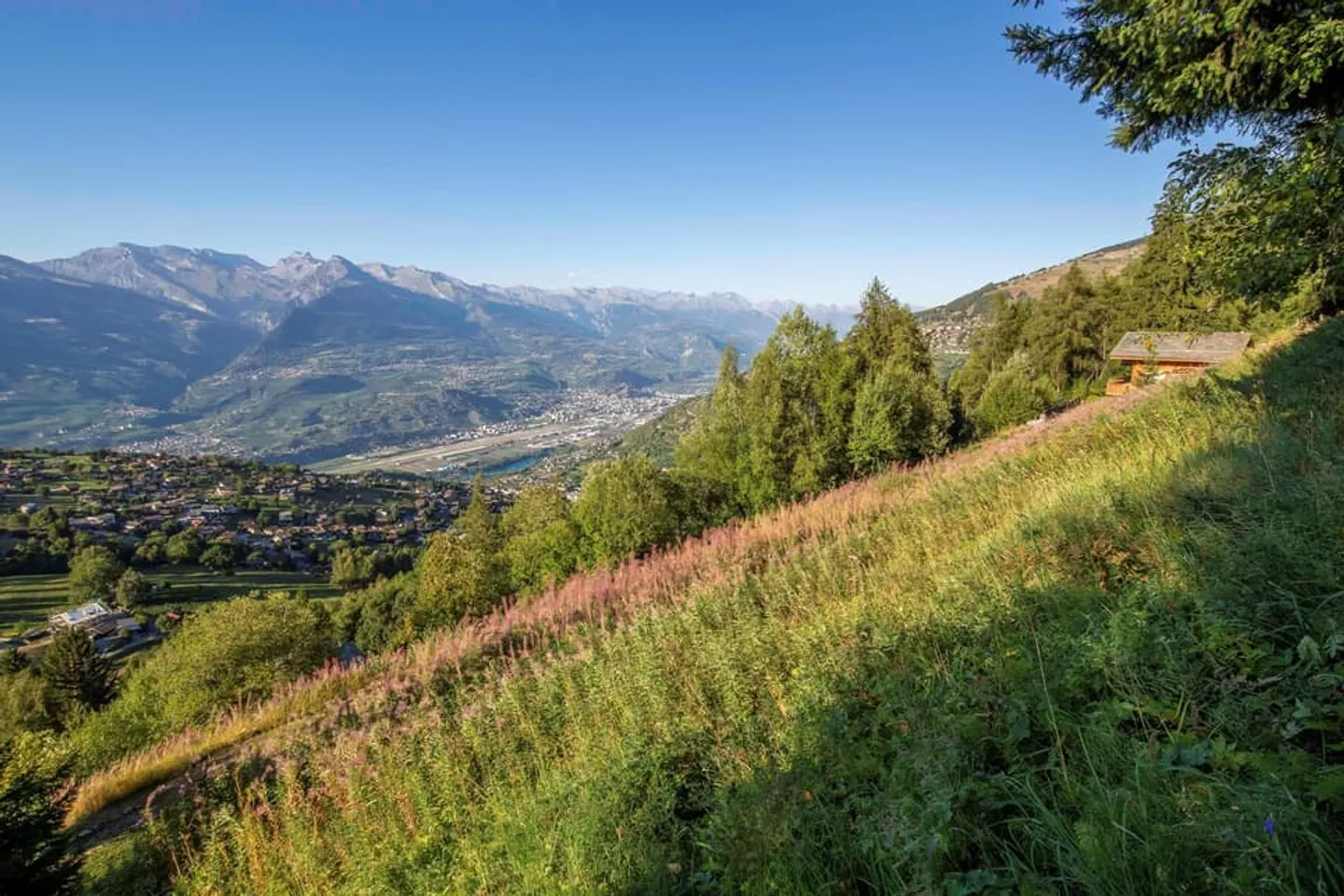 Two building plots, free of mandate with access to the Bisse - Photo 8 of 12