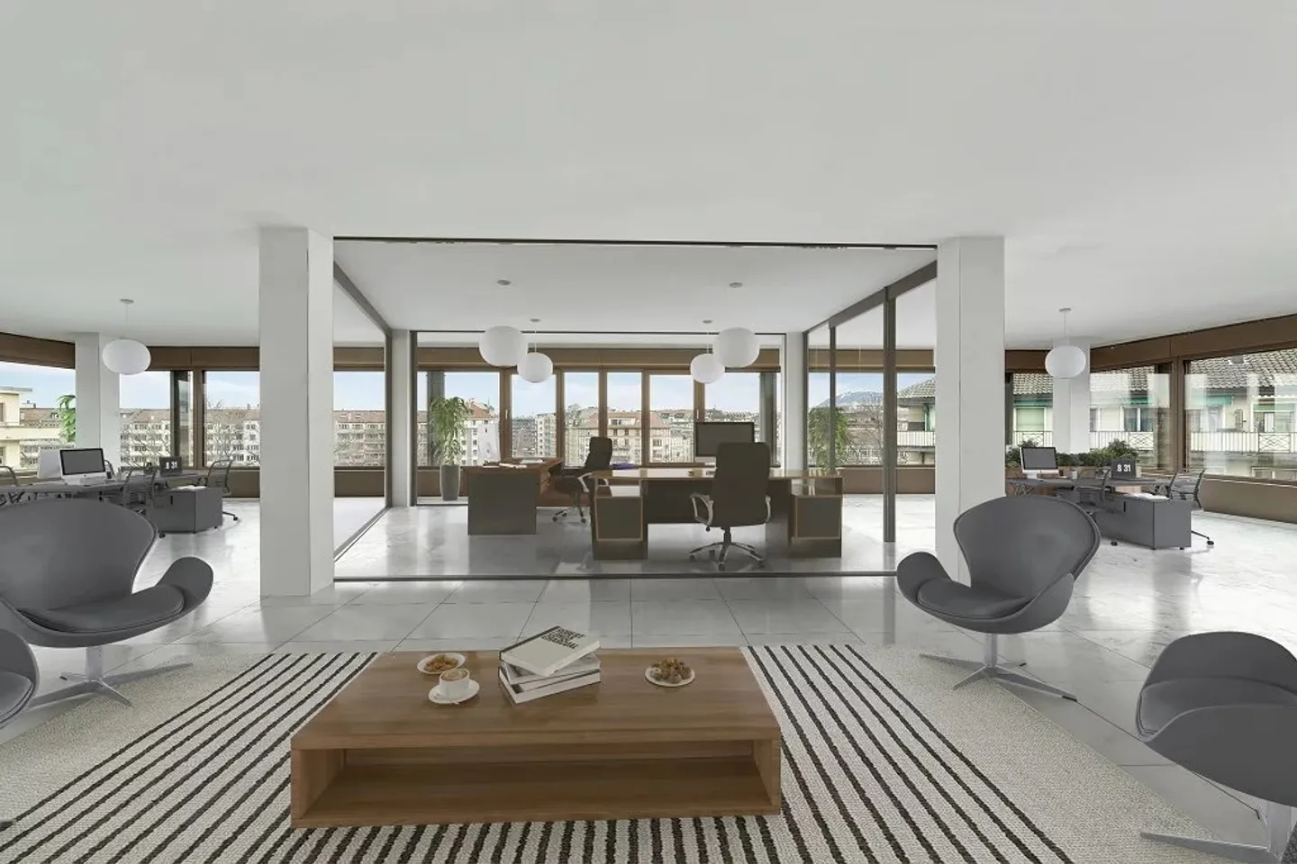 Superficie amministrativa di 245 m² nel cuore di un quartiere dinamico - Foto 3 di 12