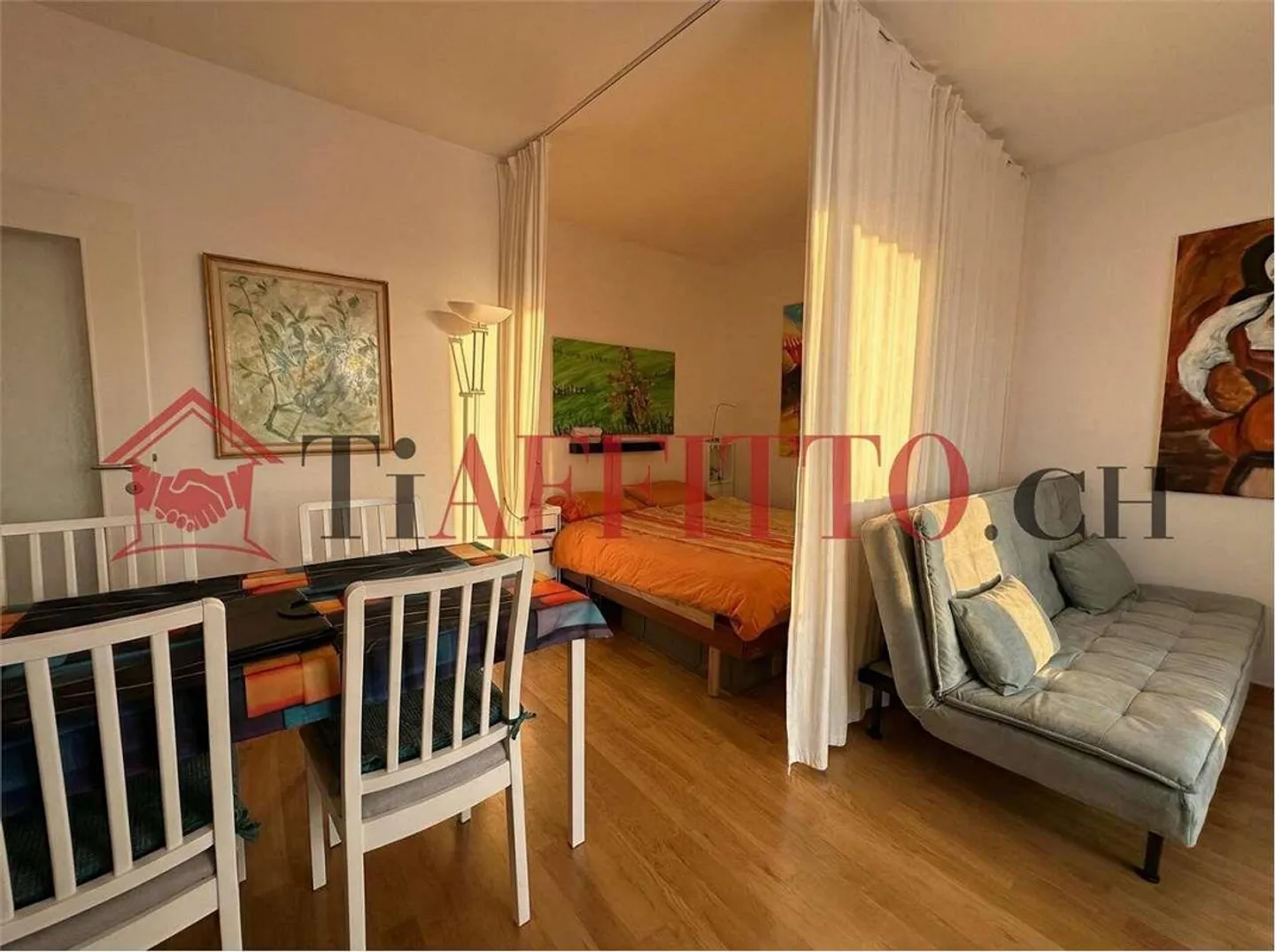 APPARTEMENT LUMINEUX 2.5 PIÈCES AVEC BALCON À VIGANELLO - Photo 3 sur 6