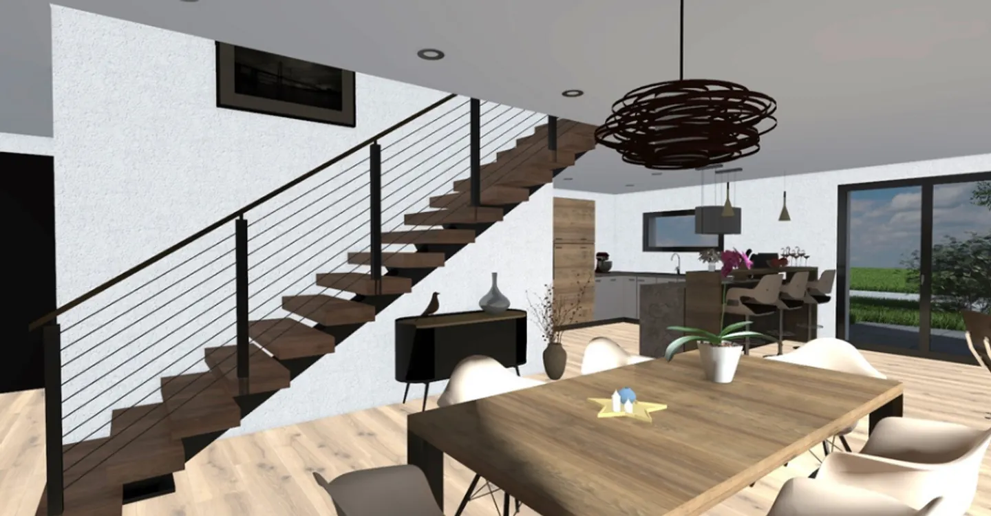 Maison moderne à Courgenay - Photo 3 sur 4