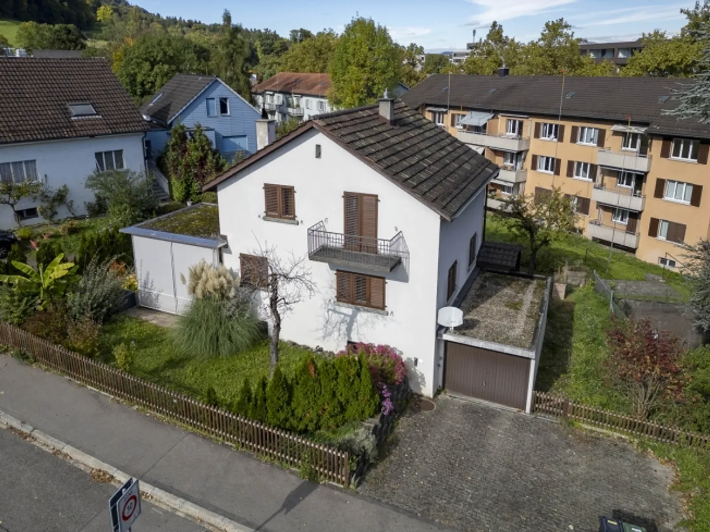 Plot (488 m²) in Zurich-Leimbach in Zone W3 - Photo 6 of 7