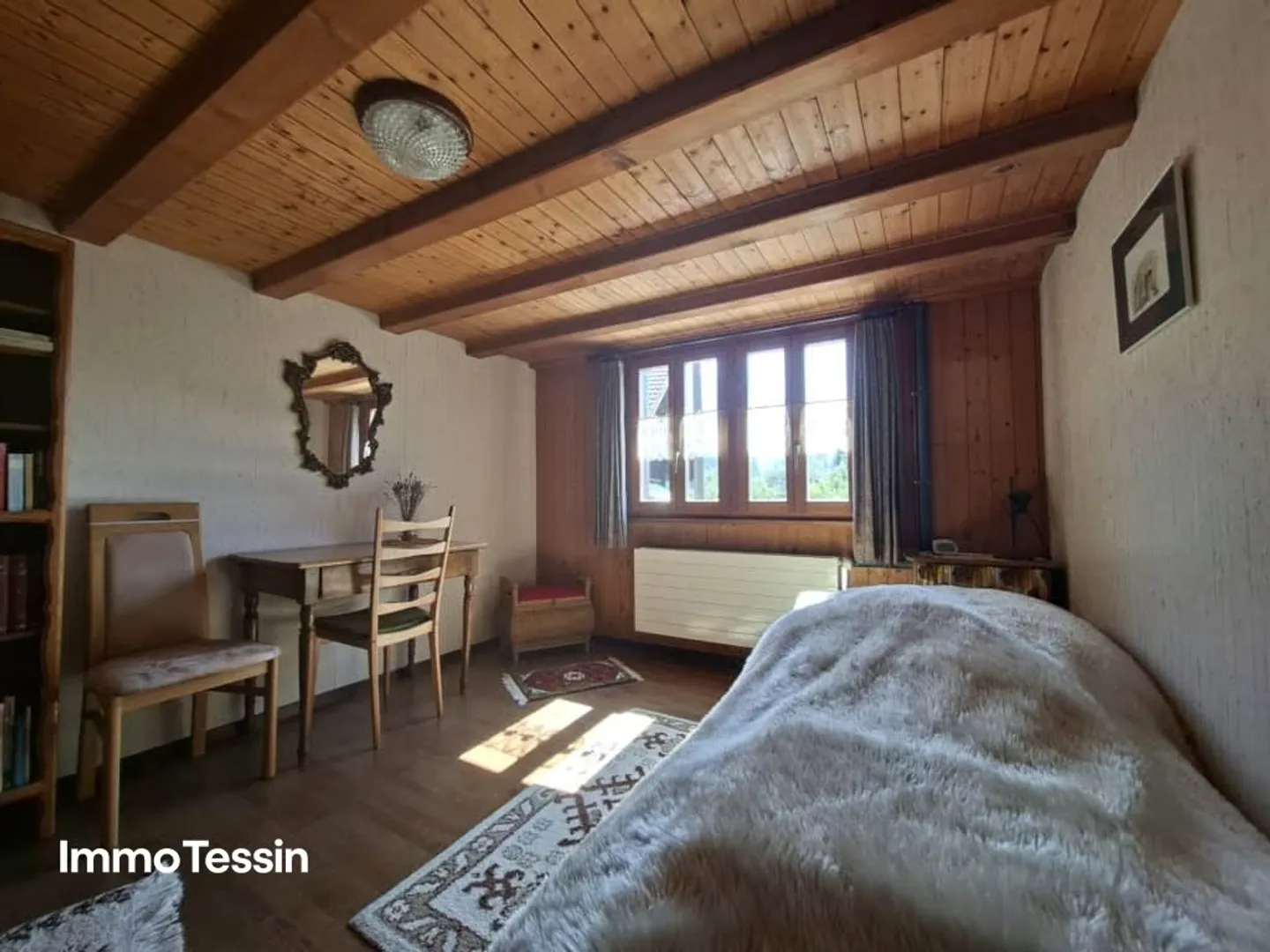 Rifugio ticinese accogliente e amorevolmente ristrutturato, casa bifamiliare con grottino, laboratorio e camino - Foto 12 di 13