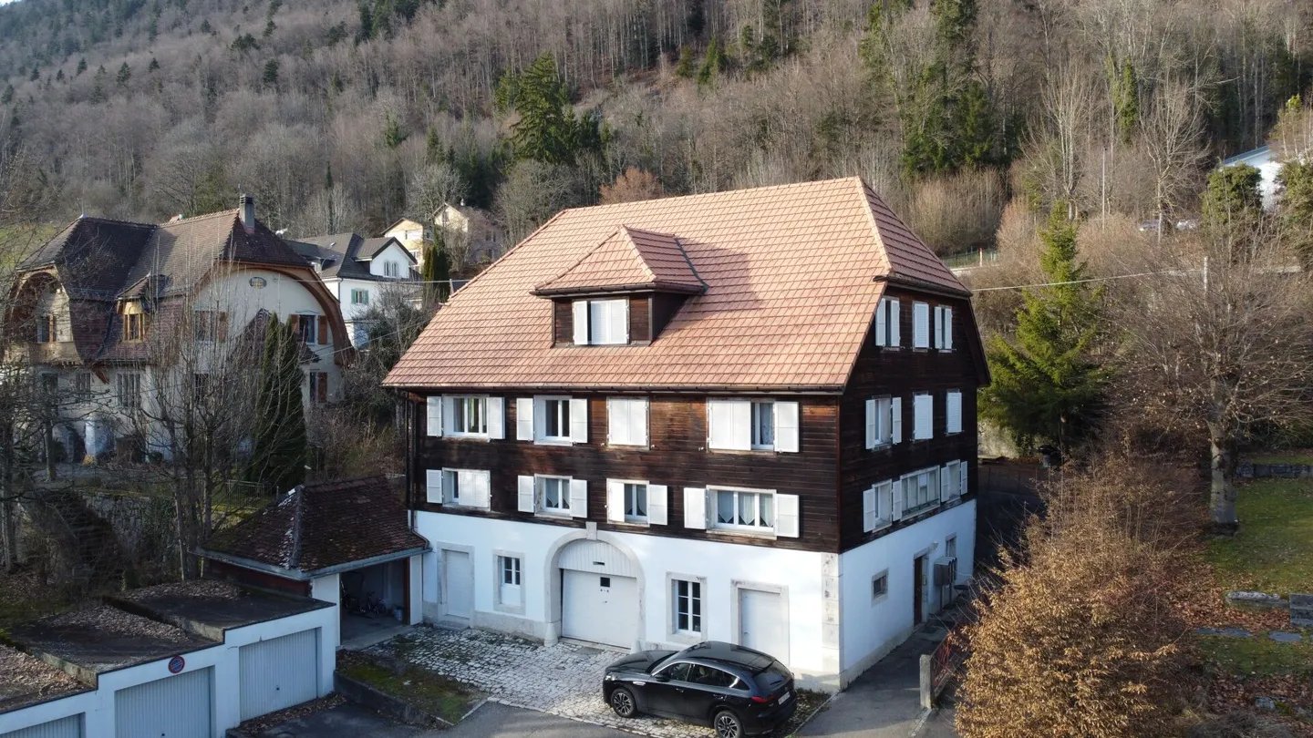 St-Imier, renditegebäude mit 6 wohnungen - Foto 1 von 6